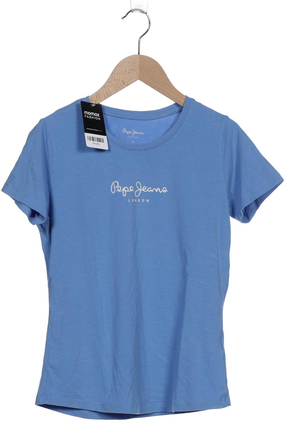 

Pepe Jeans Damen T-Shirt, blau, Gr. 36