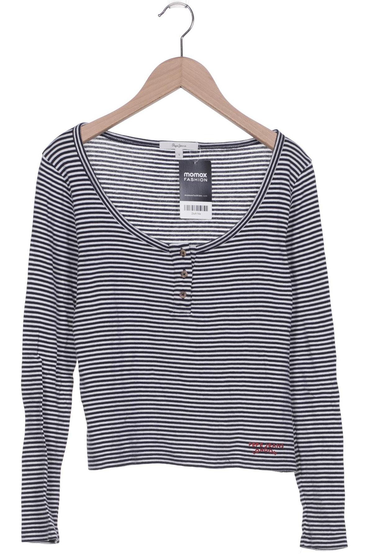 

Pepe Jeans Damen Langarmshirt, marineblau