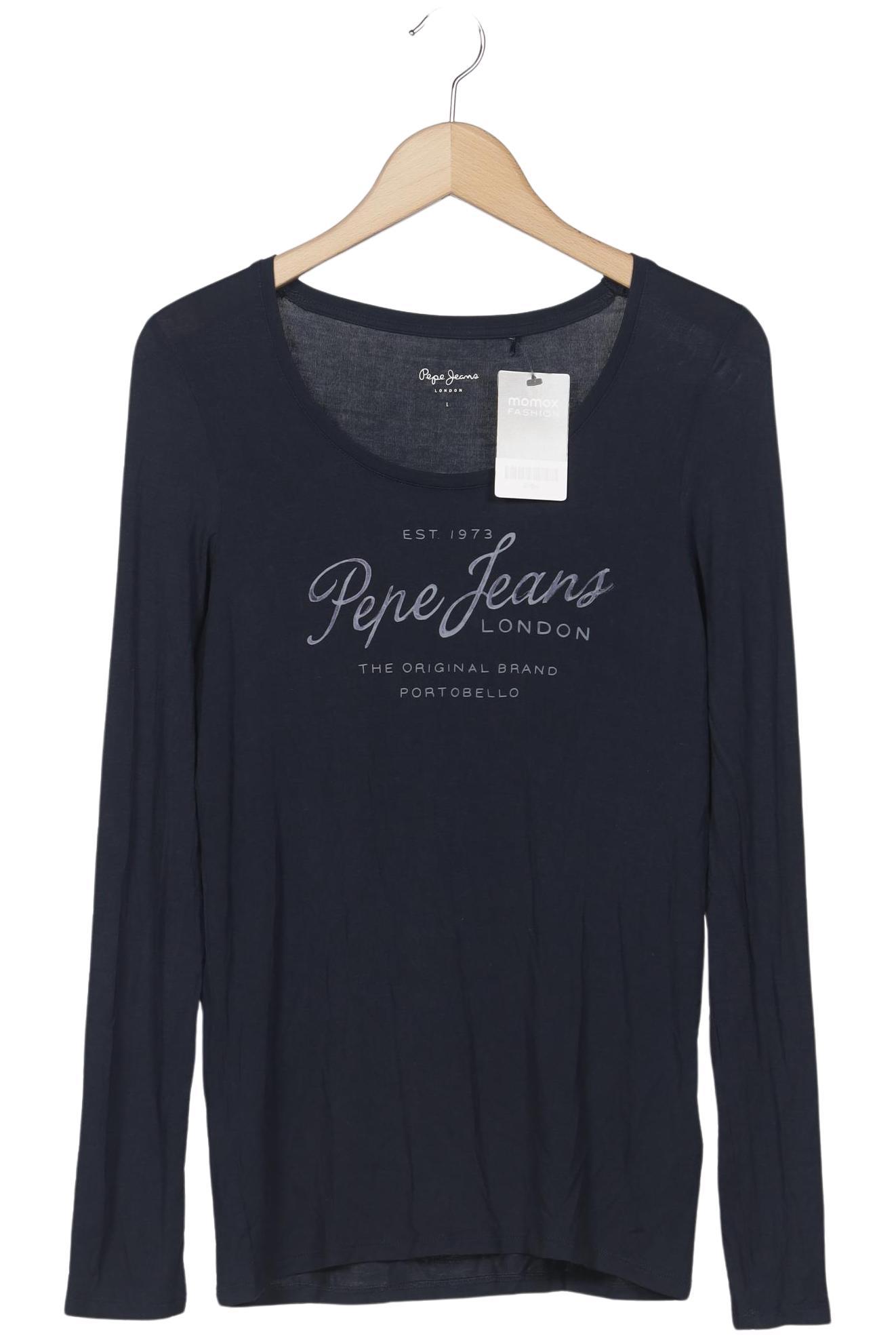 

Pepe Jeans Damen Langarmshirt, marineblau, Gr. 42
