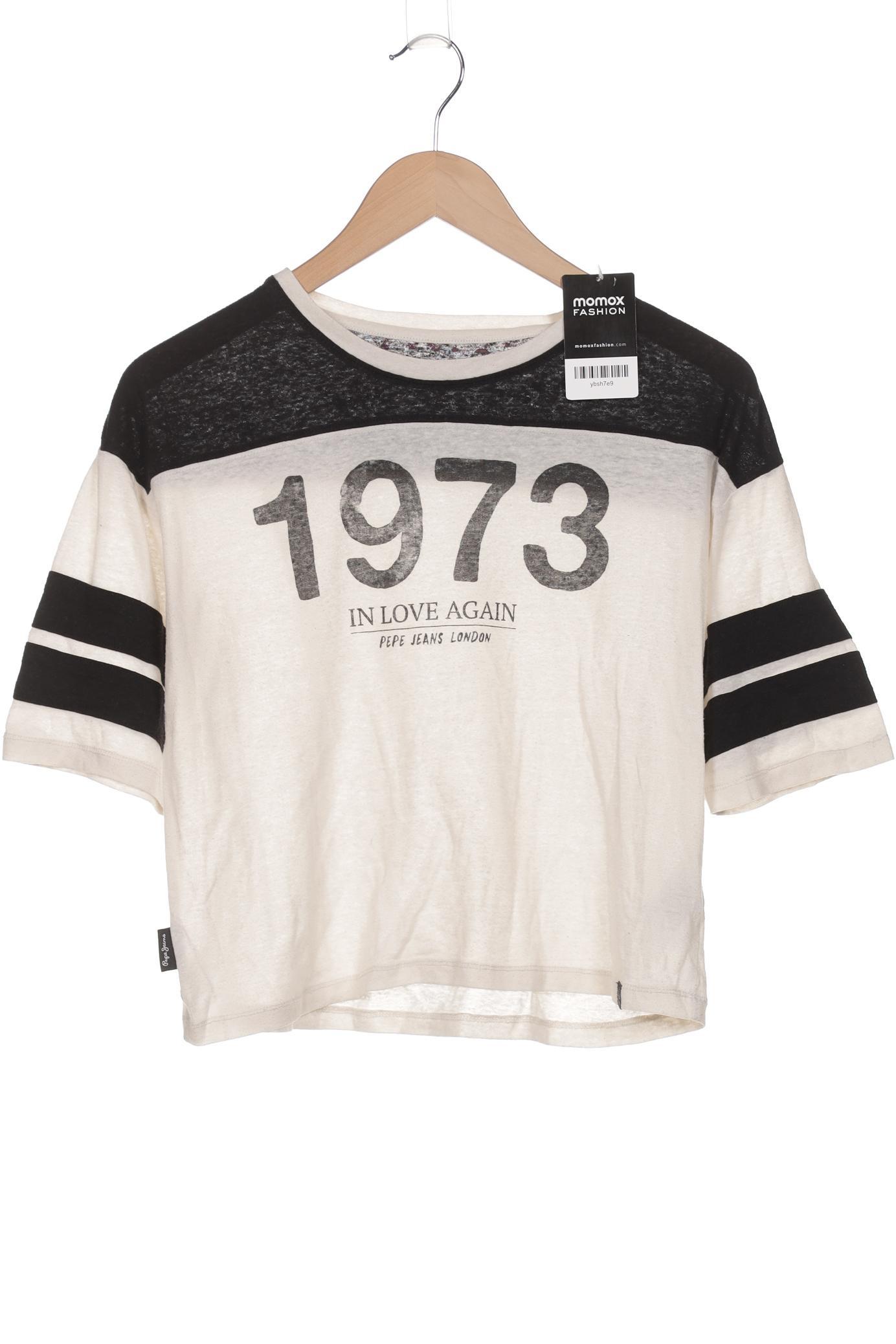 

Pepe Jeans Damen T-Shirt, cremeweiß, Gr. 36