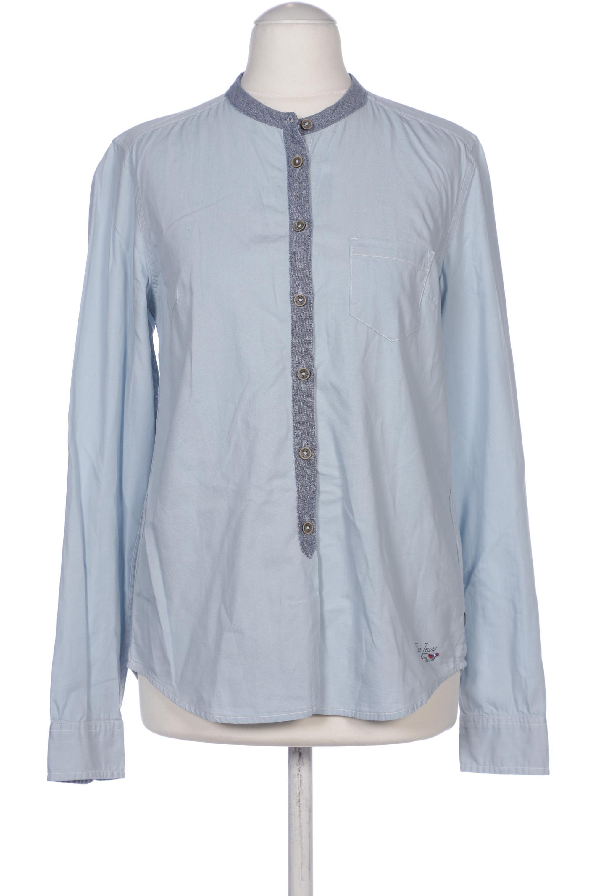

Pepe Jeans Damen Bluse, blau, Gr. 34
