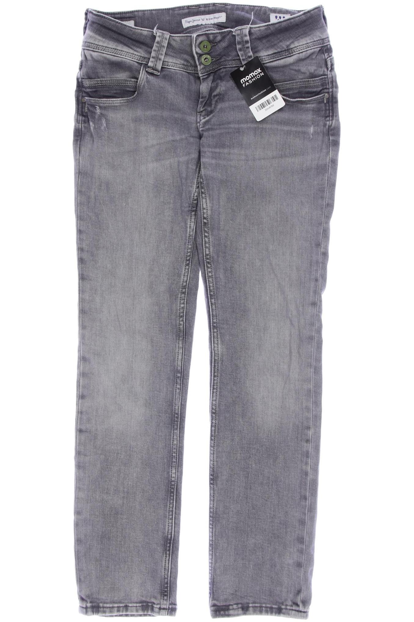 

Pepe Jeans Damen Jeans, grau, Gr. 28
