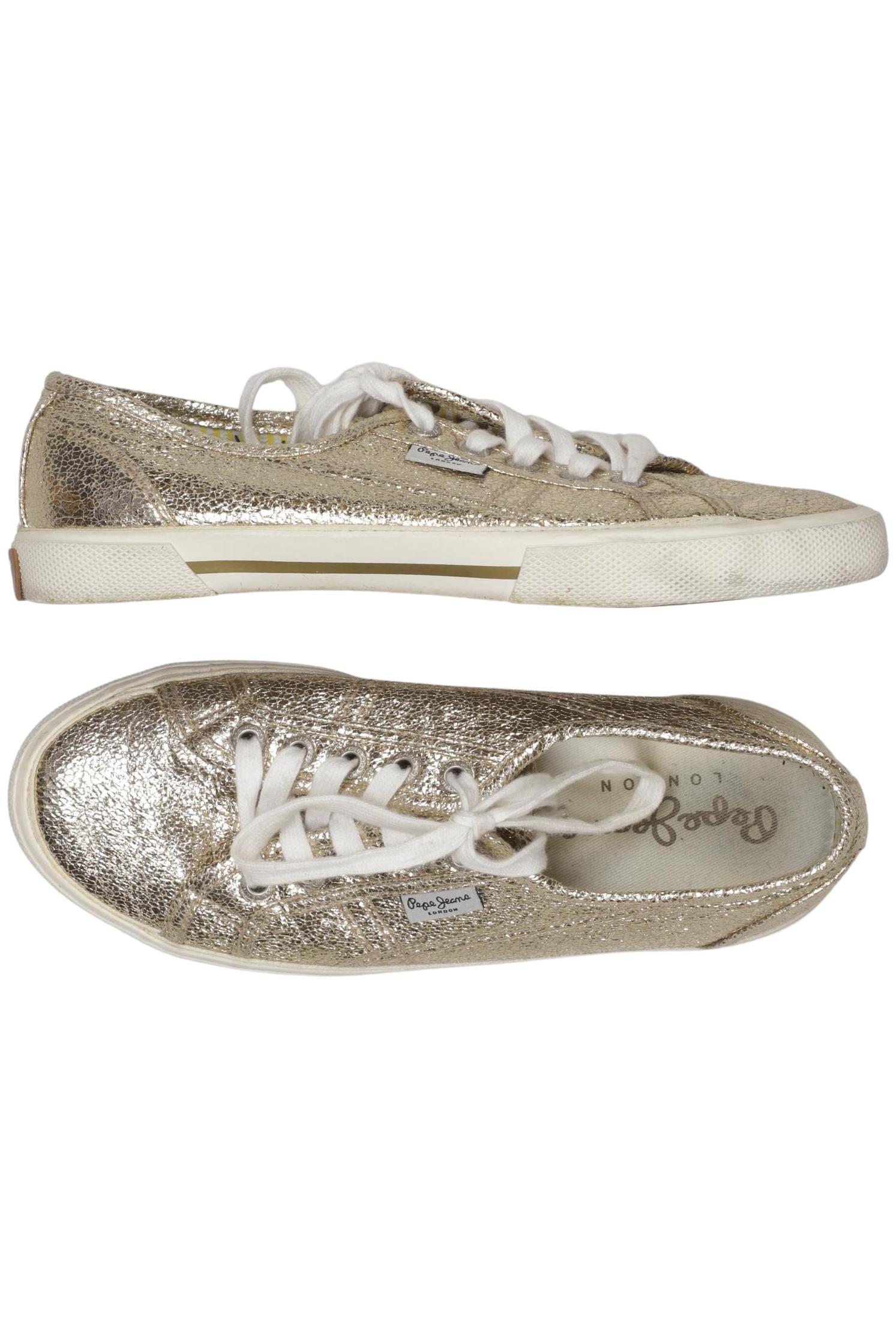 

Pepe Jeans Damen Sneakers, gold, Gr. 39