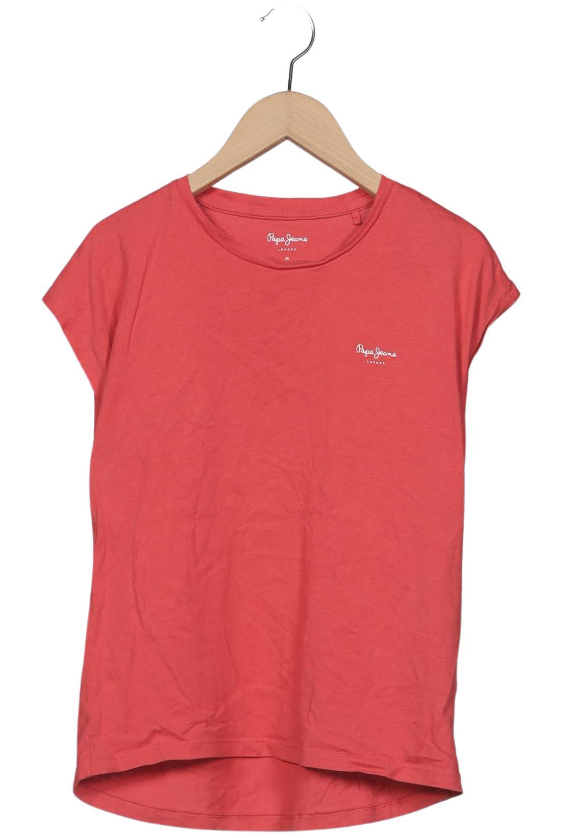 

Pepe Jeans Damen T-Shirt, rot, Gr. 34