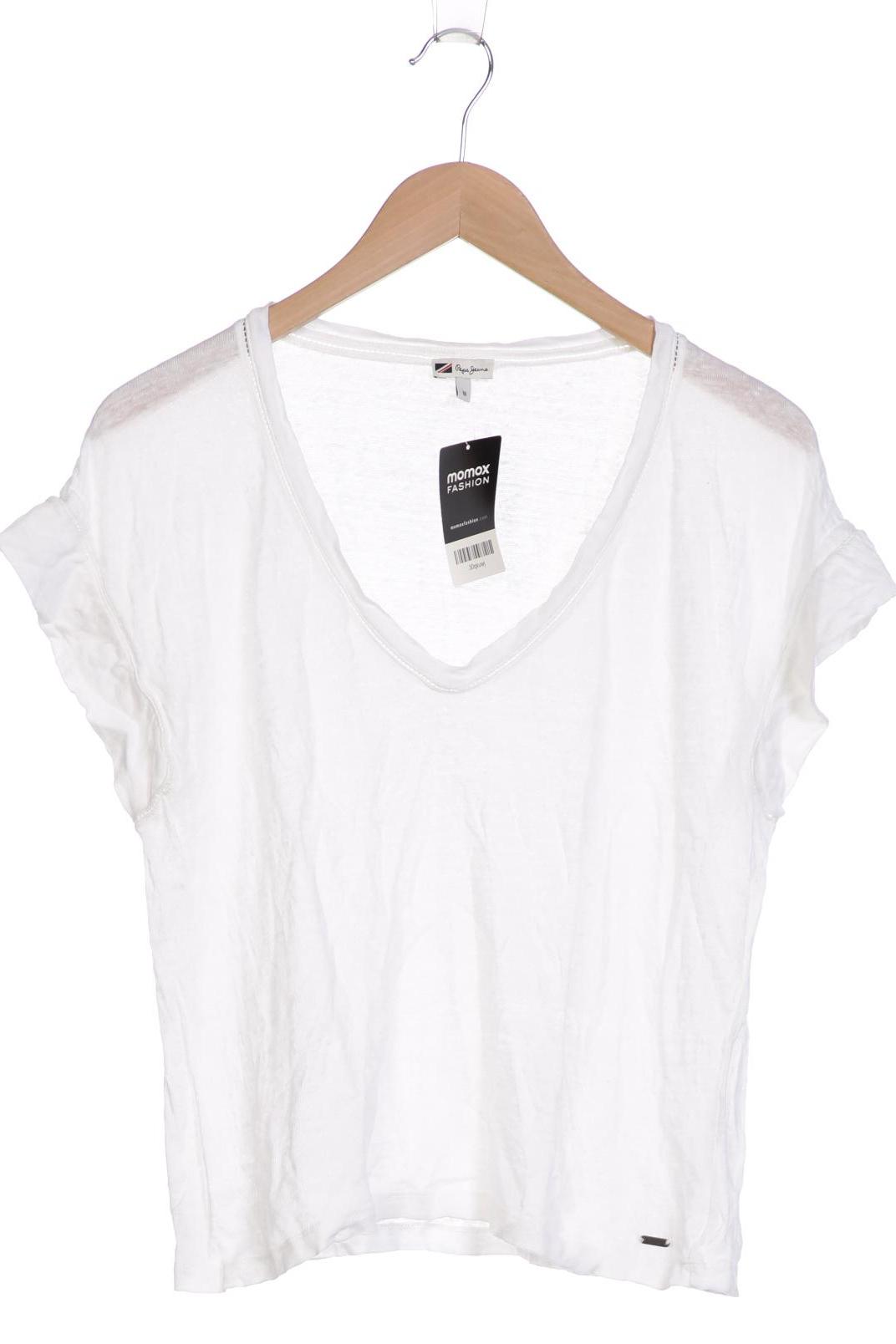 

Pepe Jeans Damen T-Shirt, weiß, Gr. 38