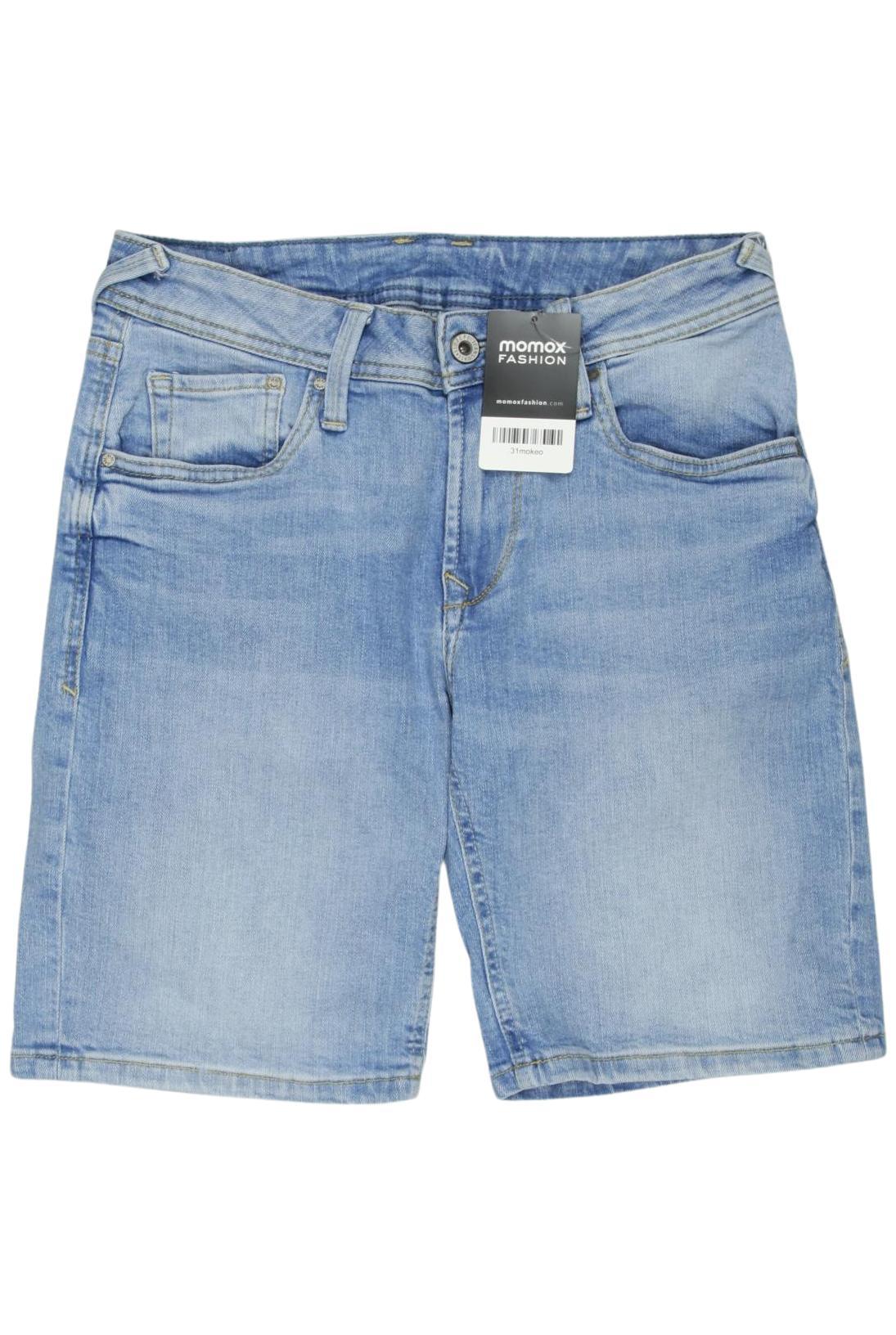 

Pepe Jeans Damen Shorts, blau, Gr. 26