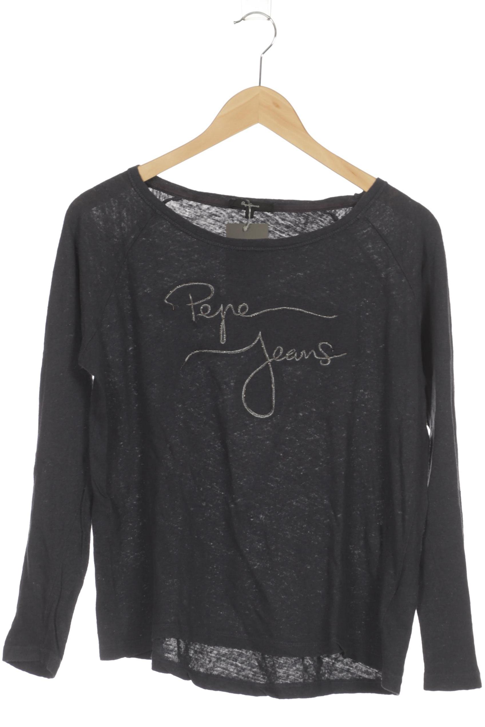 

Pepe Jeans Damen Langarmshirt, blau, Gr. 38