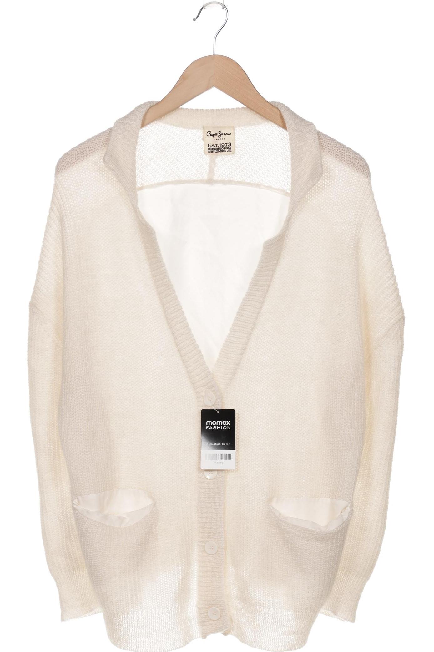 

Pepe Jeans Damen Strickjacke, cremeweiß, Gr. 46