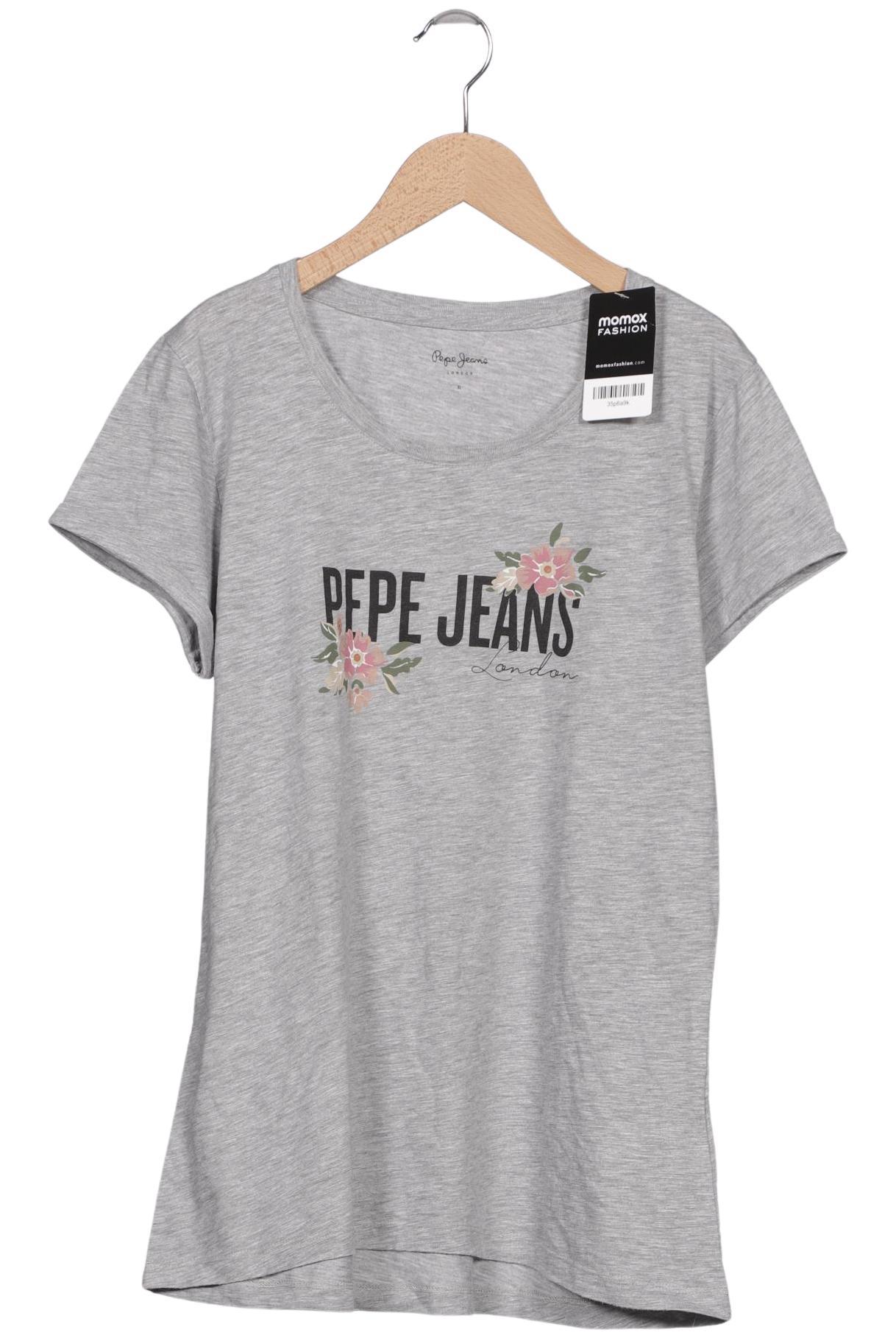 

Pepe Jeans Damen T-Shirt, grau, Gr. 44