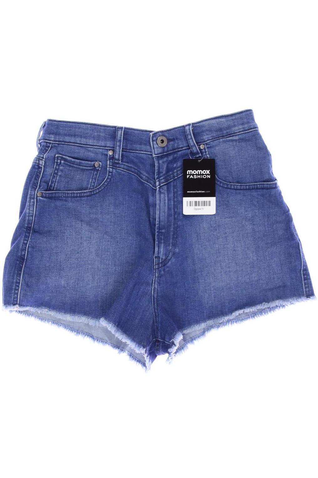 

Pepe Jeans Damen Shorts, blau, Gr. 28