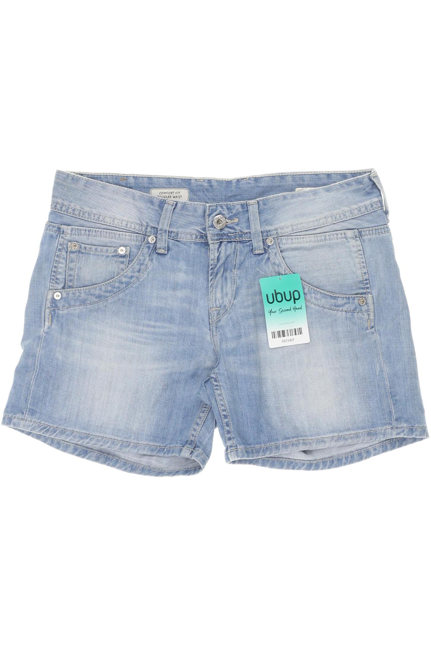 

Pepe Jeans Damen Shorts, blau, Gr. 26