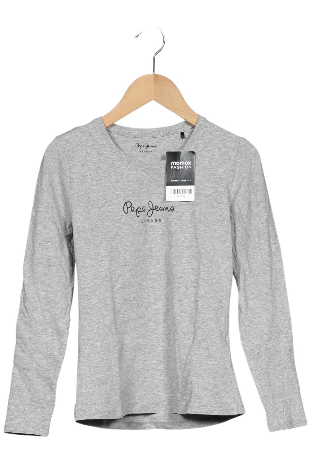 

Pepe Jeans Damen Langarmshirt, grau, Gr. 36