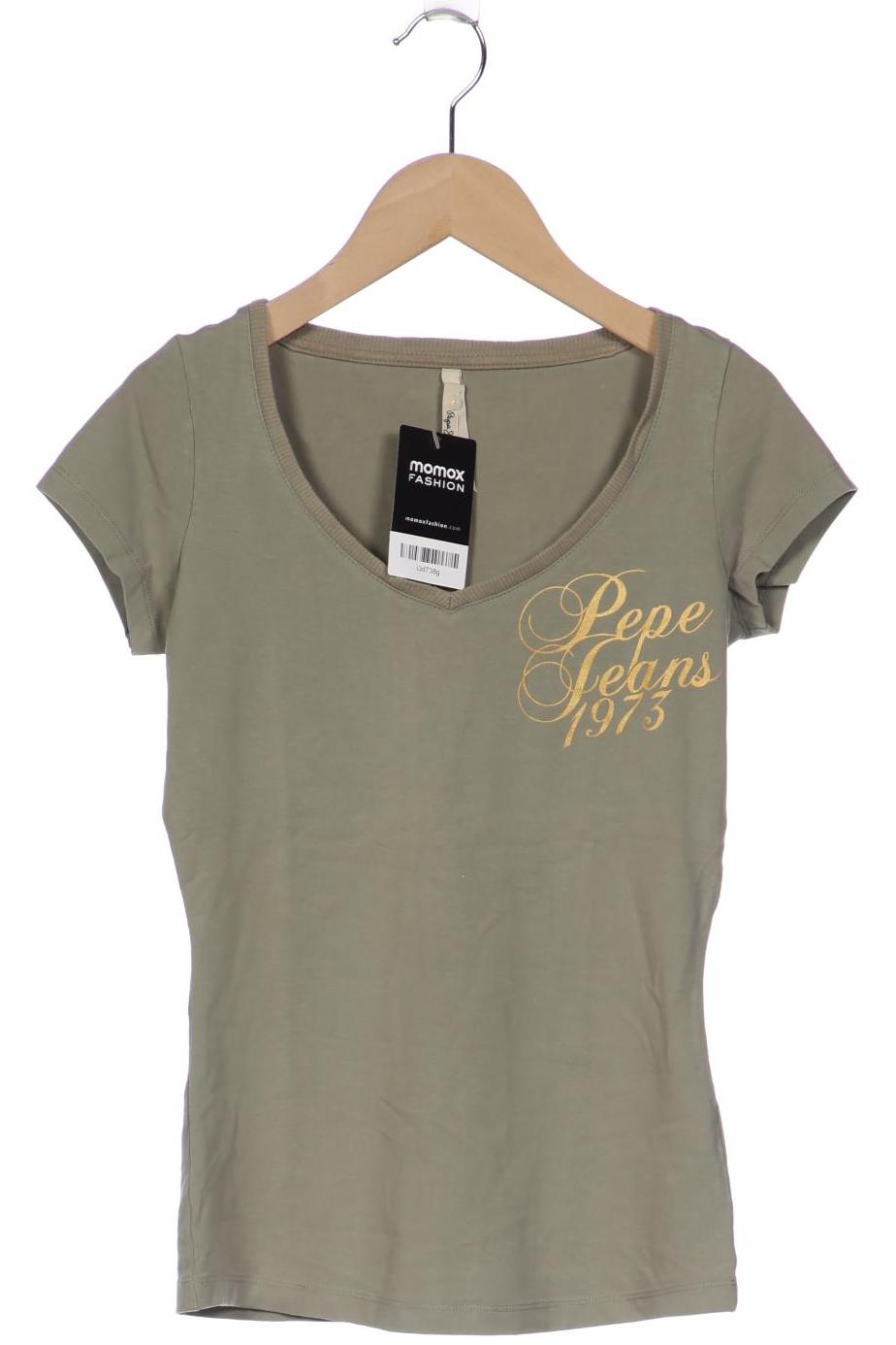 

Pepe Jeans Damen T-Shirt, grün, Gr. 34