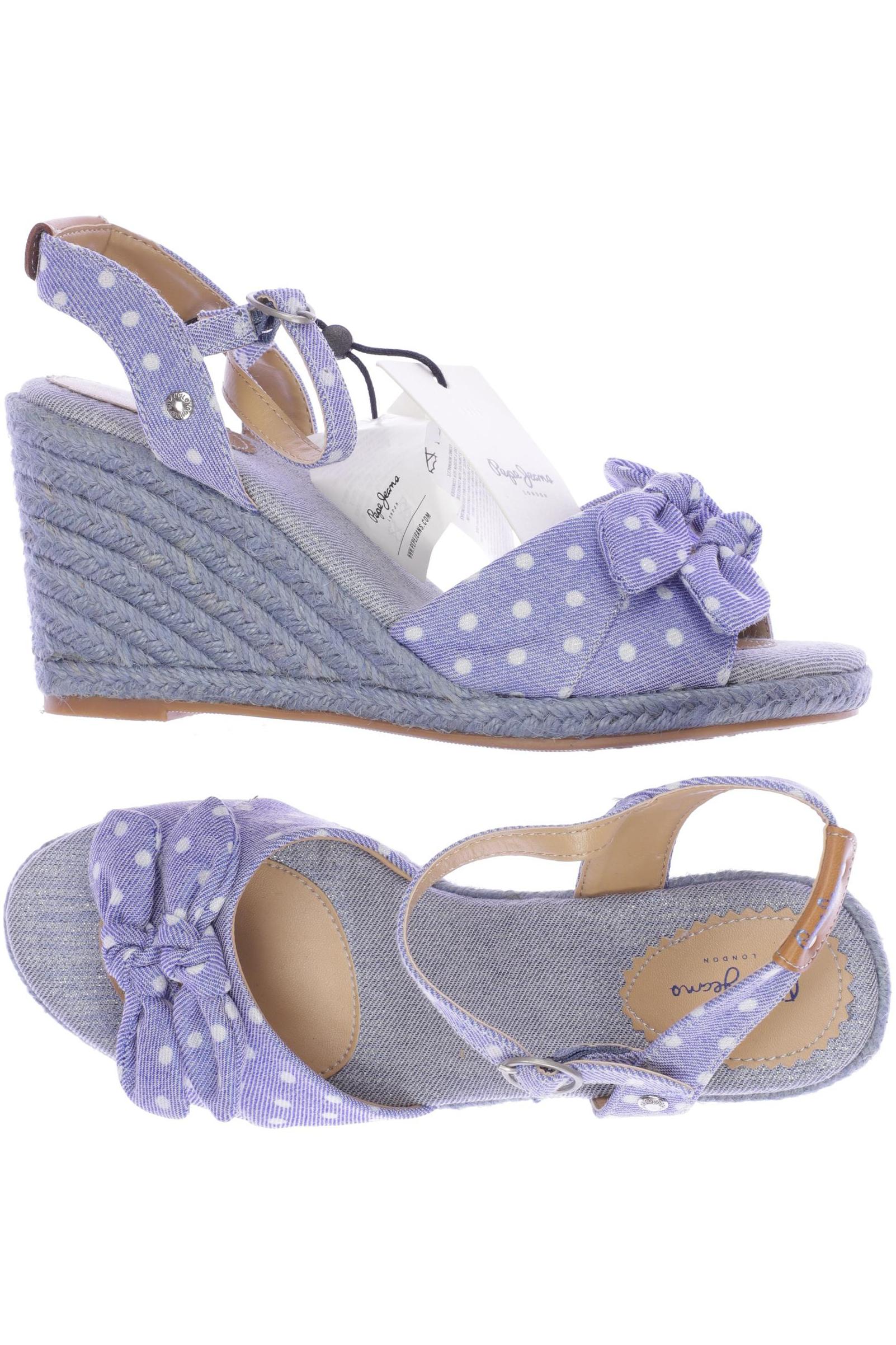 

Pepe Jeans Damen Sandale, blau, Gr. 38