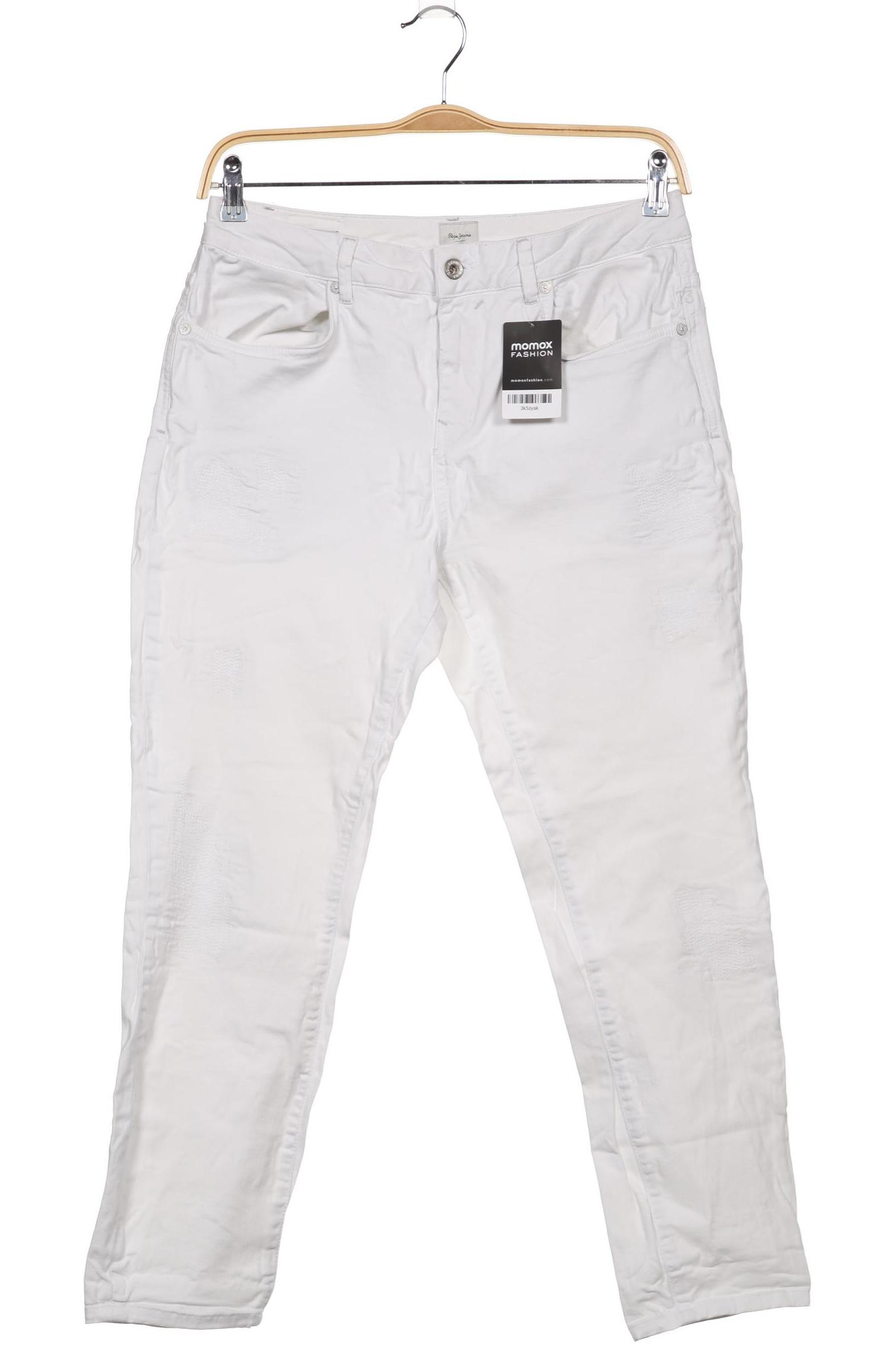 

Pepe Jeans Damen Jeans, weiß, Gr. 30
