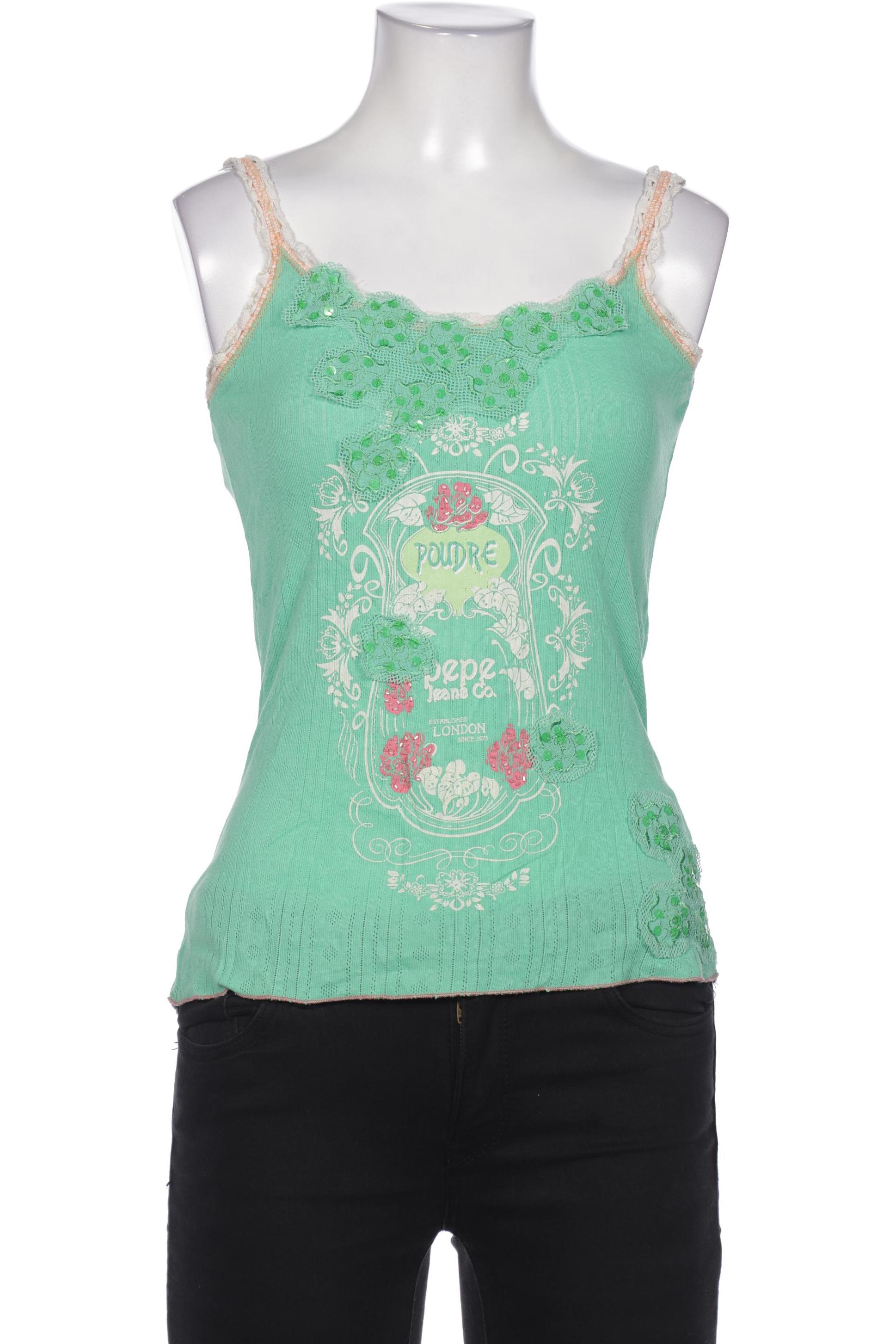 

Pepe Jeans Damen Top, grün, Gr. 34