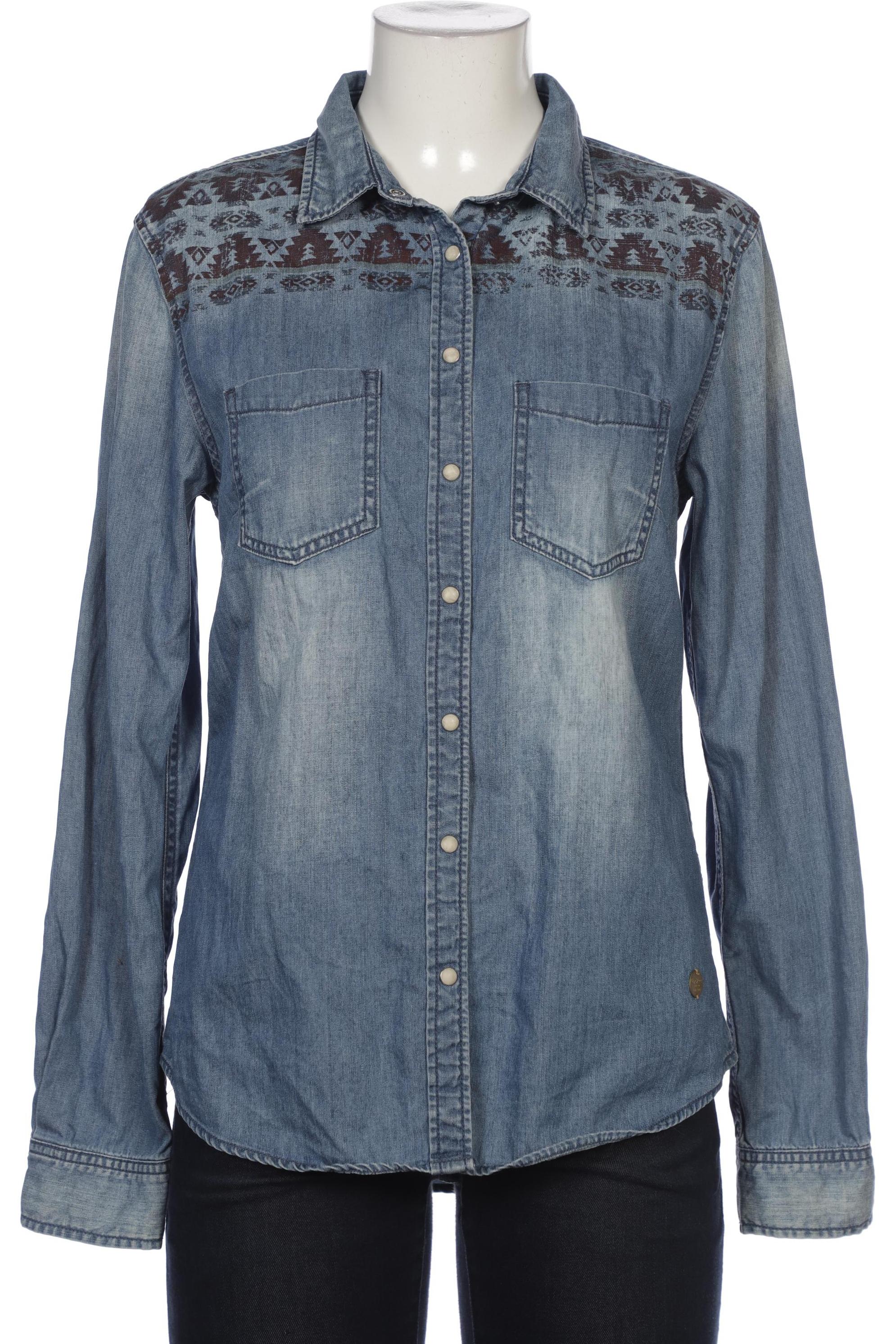 

Pepe Jeans Damen Bluse, blau, Gr. 42