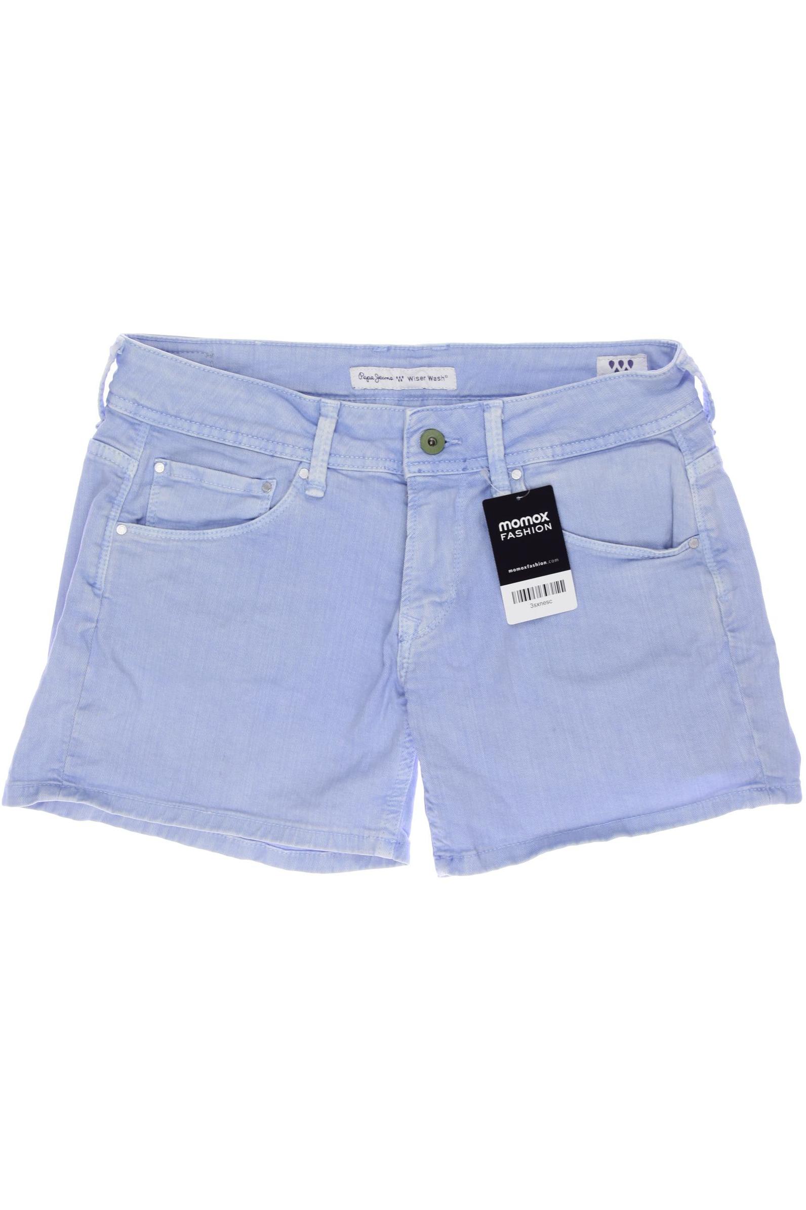 

Pepe Jeans Damen Shorts, hellblau, Gr. 38