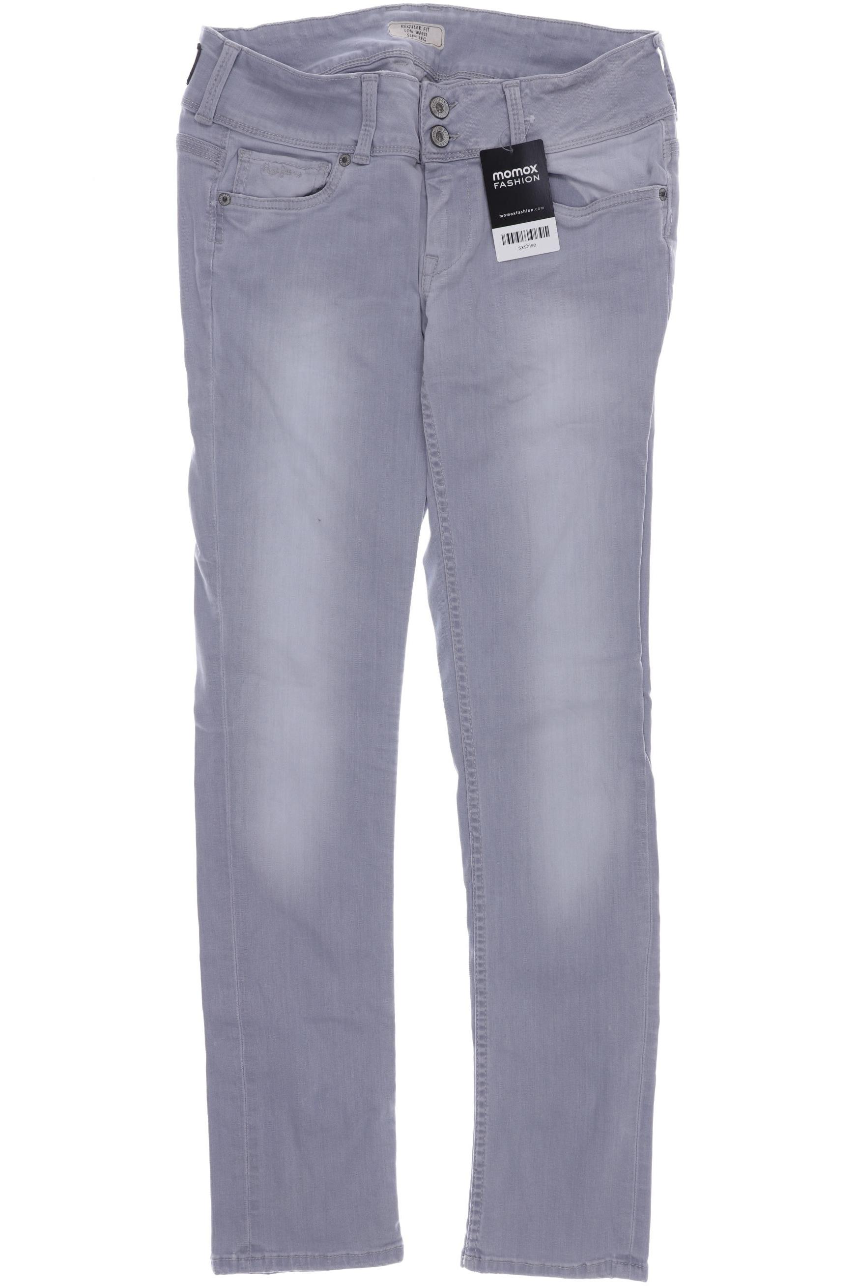 

Pepe Jeans Damen Jeans, grau, Gr. 30