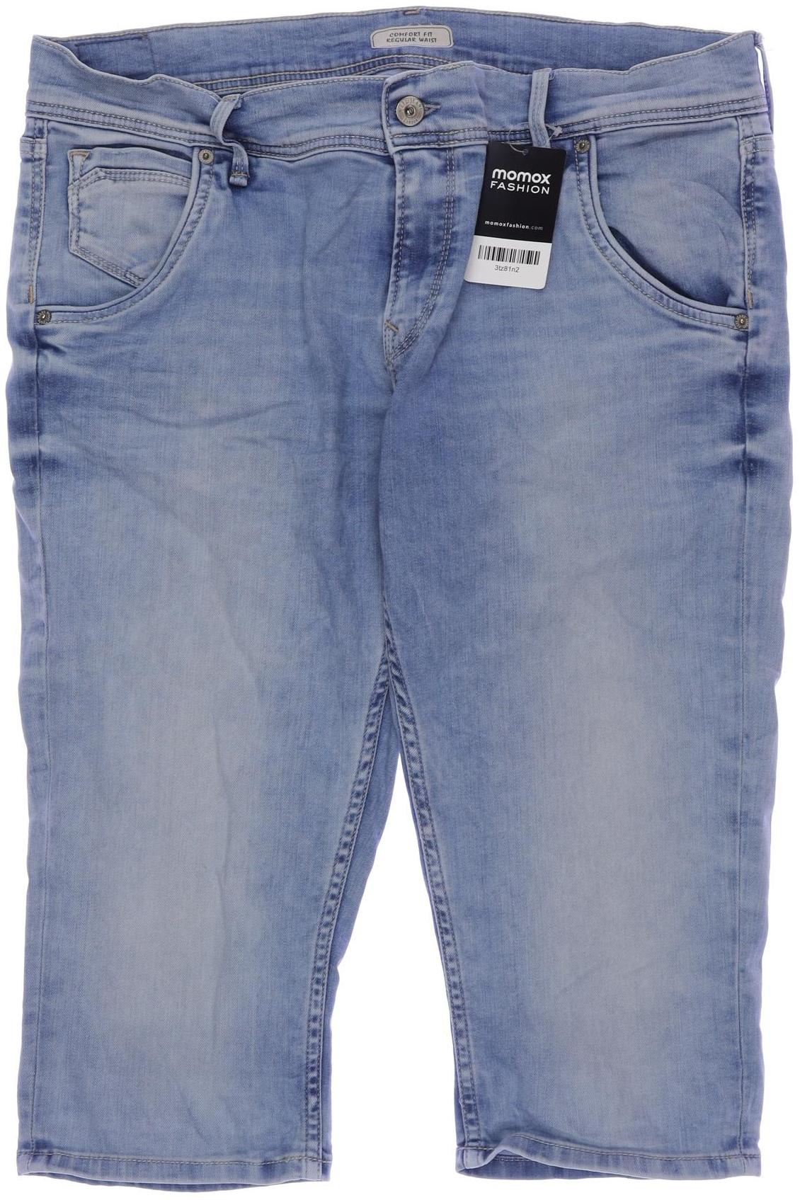 

Pepe Jeans Damen Shorts, blau, Gr. 32