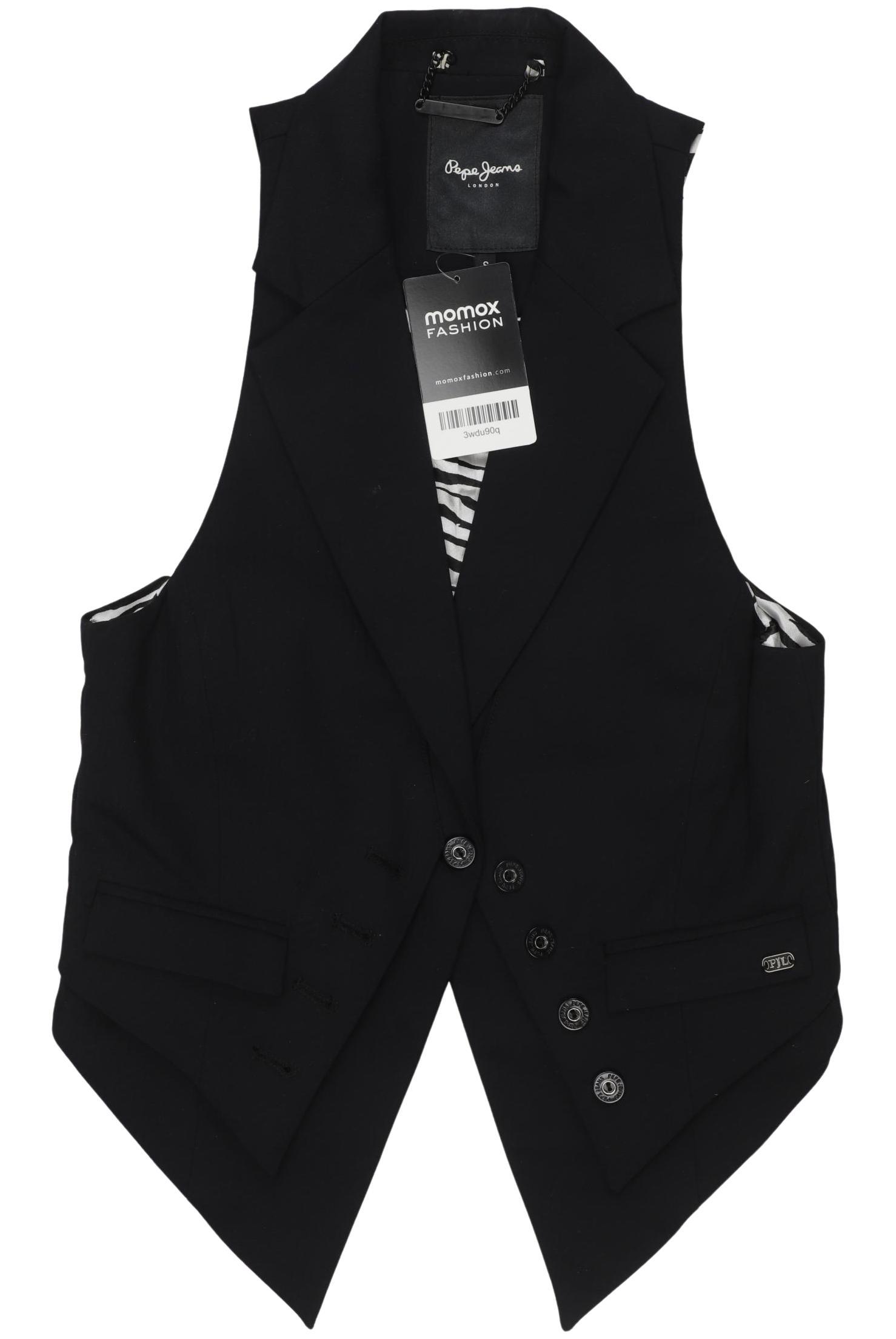 

Pepe Jeans Damen Weste, schwarz, Gr. 36