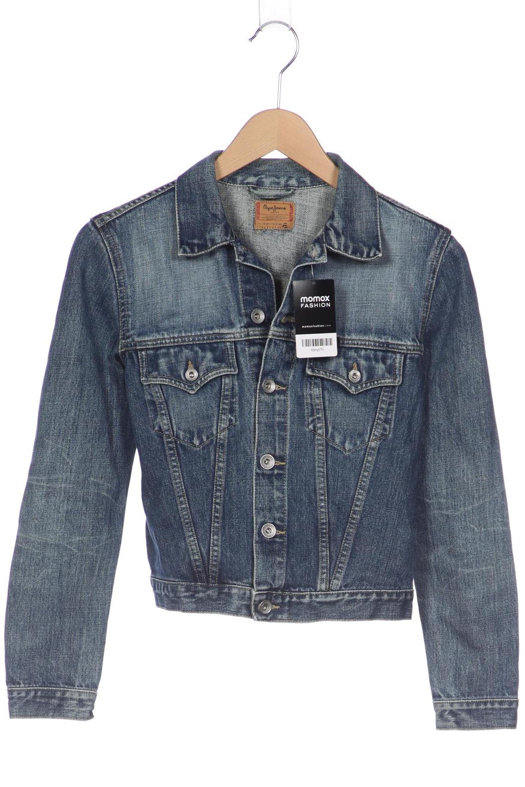 

Pepe Jeans Damen Jacke, blau, Gr. 42
