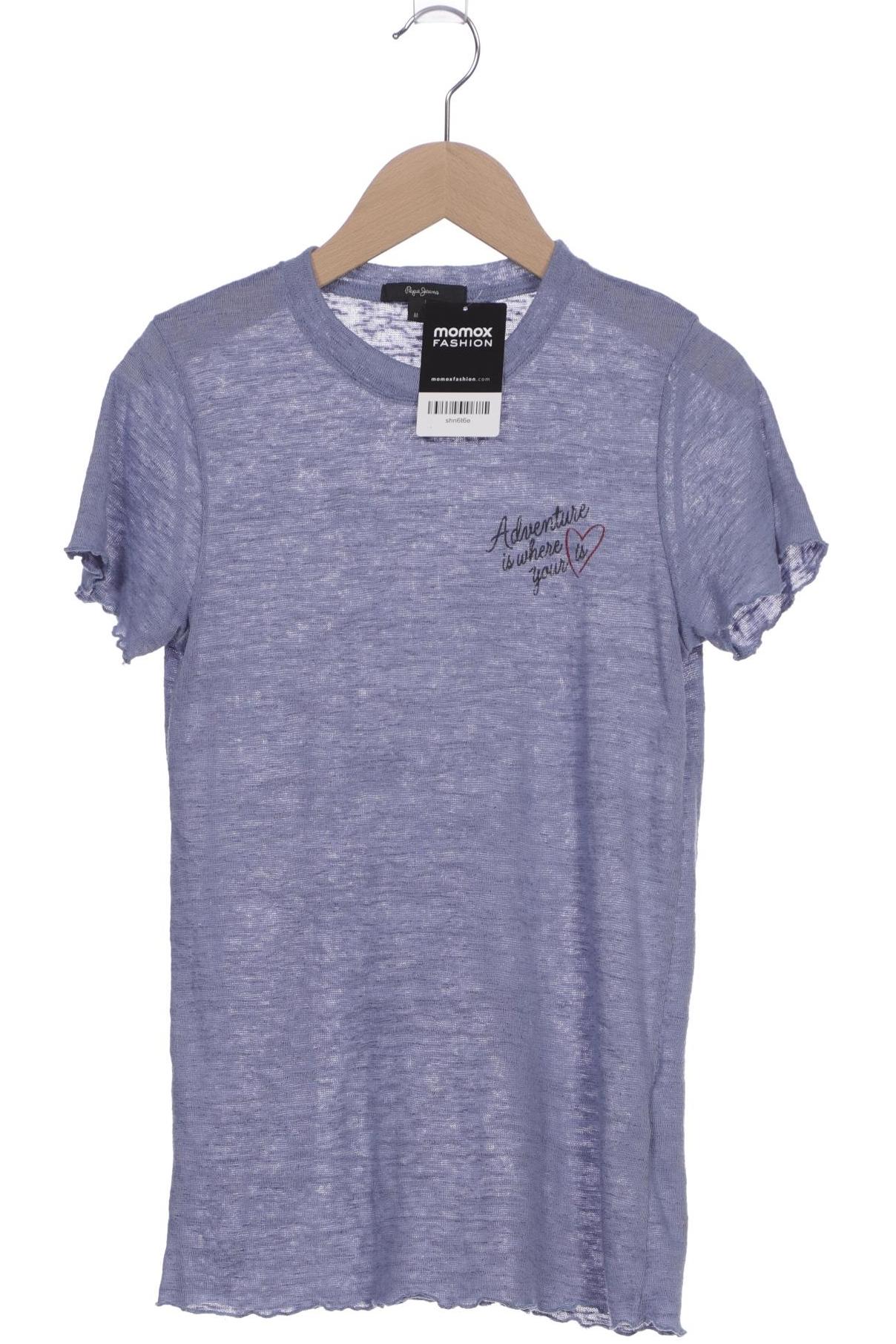 

Pepe Jeans Damen T-Shirt, hellblau, Gr. 38