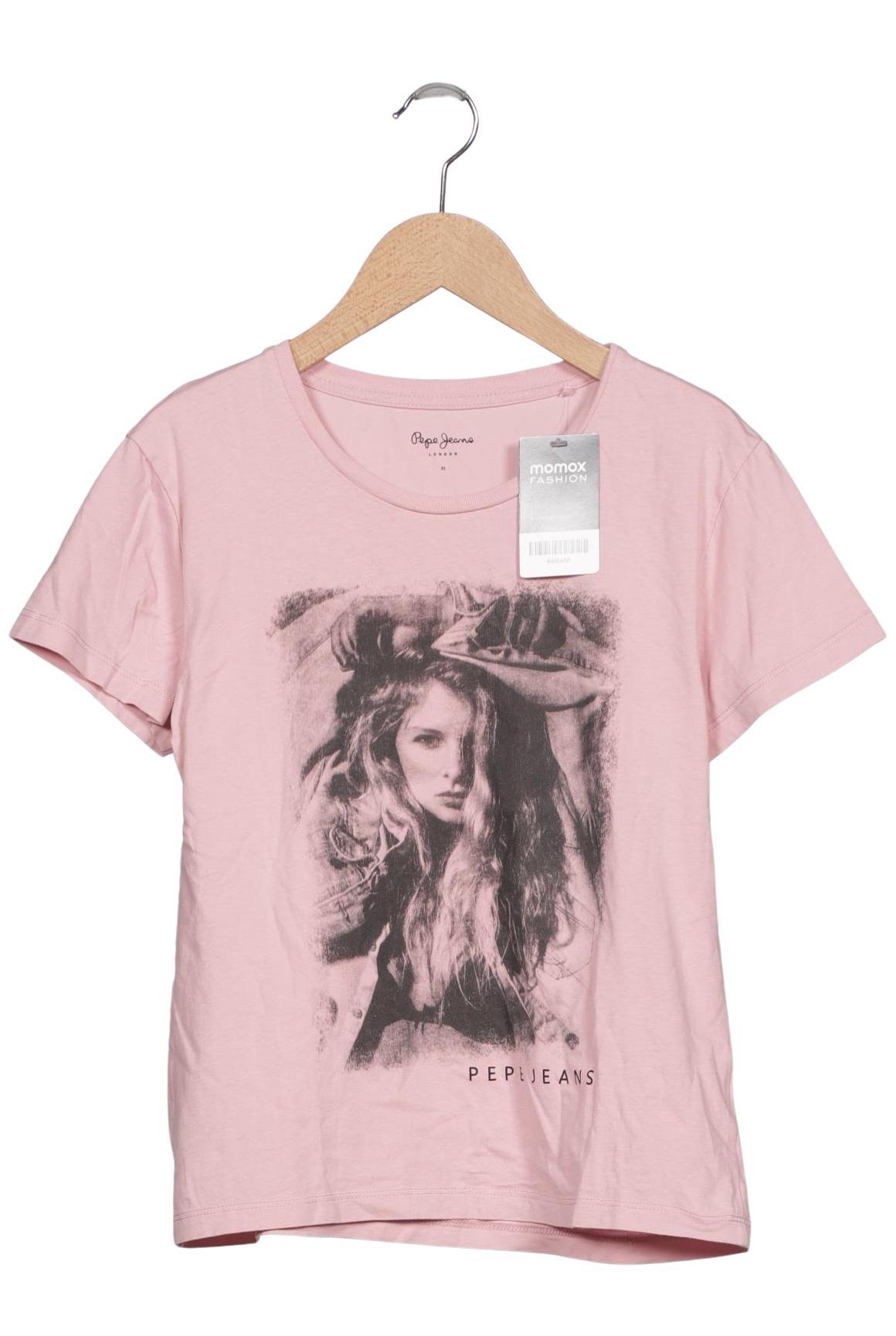 

Pepe Jeans Damen T-Shirt, pink, Gr. 34