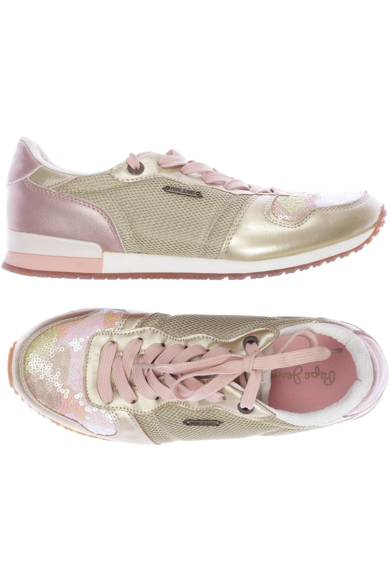 

Pepe Jeans Damen Sneakers, gold