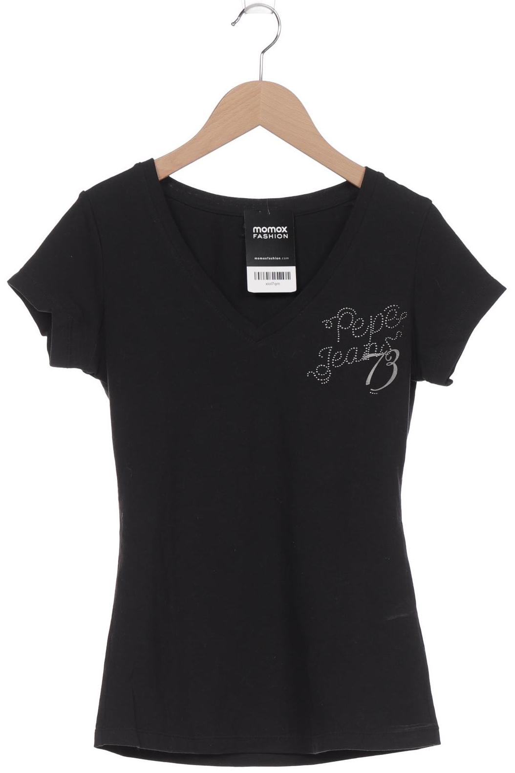 

Pepe Jeans Damen T-Shirt, schwarz, Gr. 36