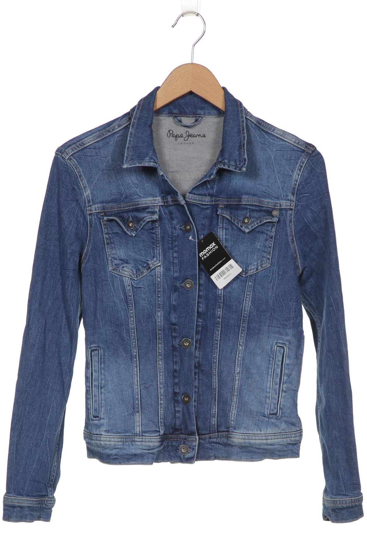 

Pepe Jeans Damen Jacke, blau, Gr. 38