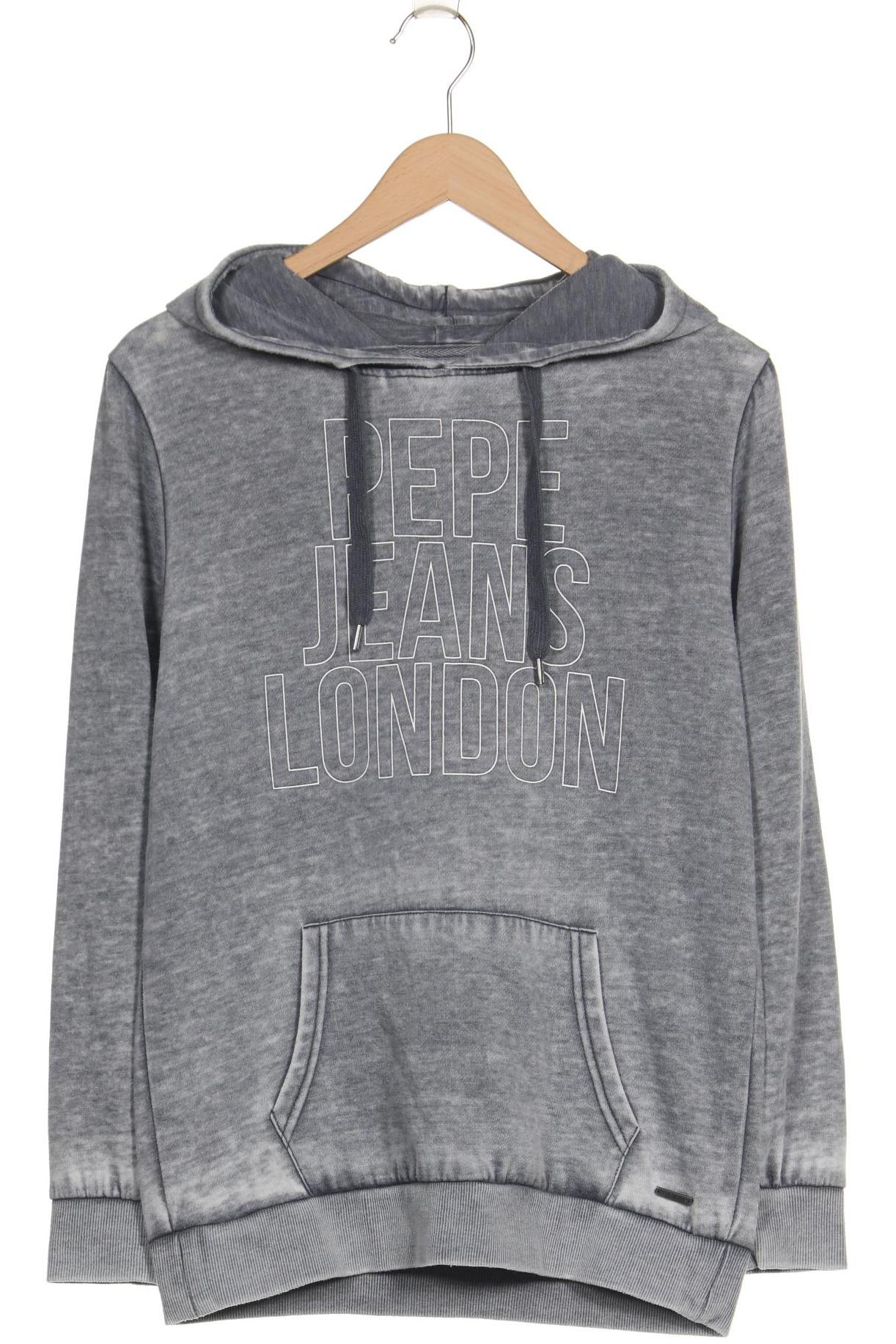 

Pepe Jeans Damen Kapuzenpullover, hellblau, Gr. 36