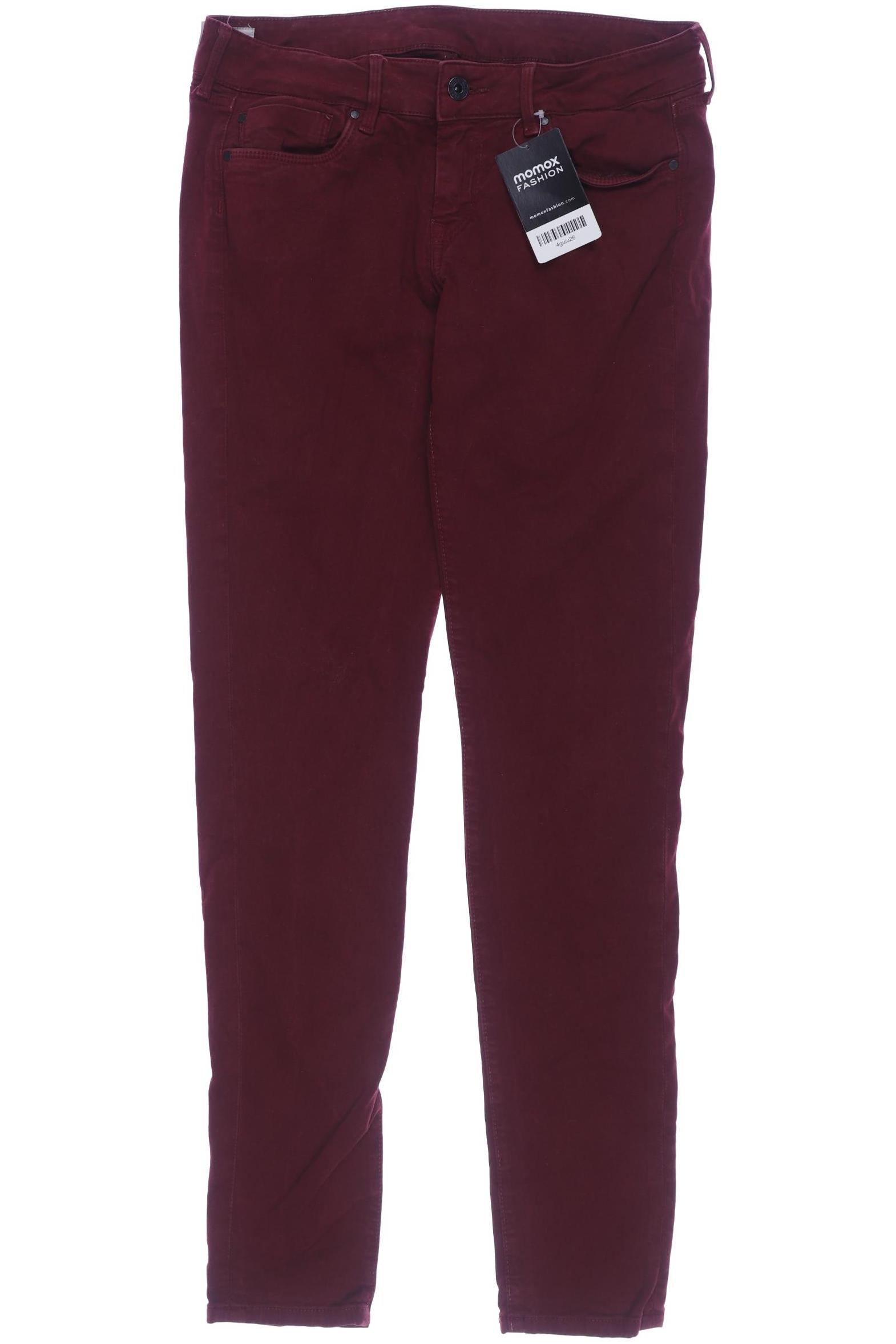 

Pepe Jeans Damen Jeans, bordeaux, Gr. 30