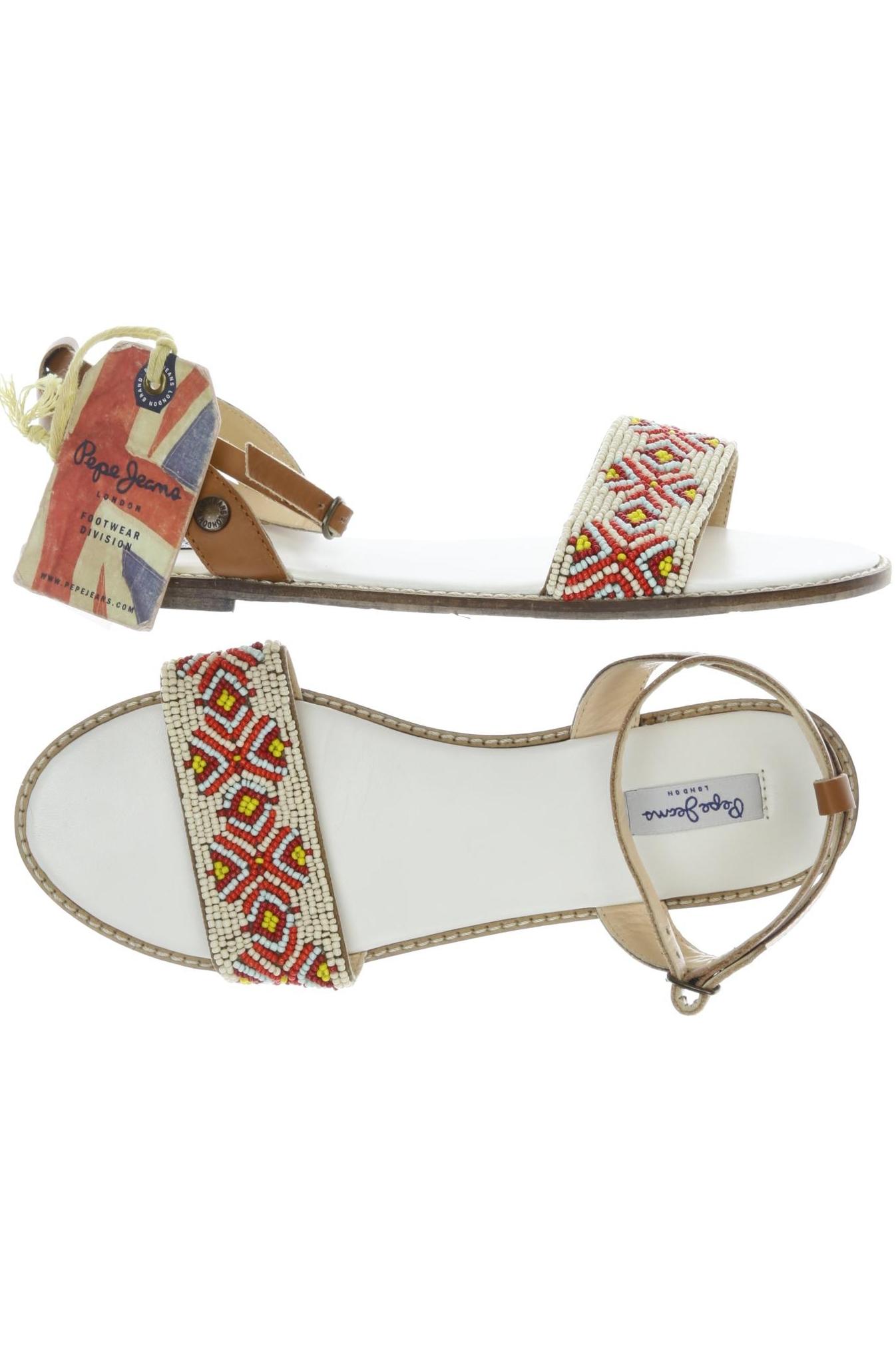 Thumbnail - Pepe Jeans Damen Sandale, cremeweiß, Gr. 39