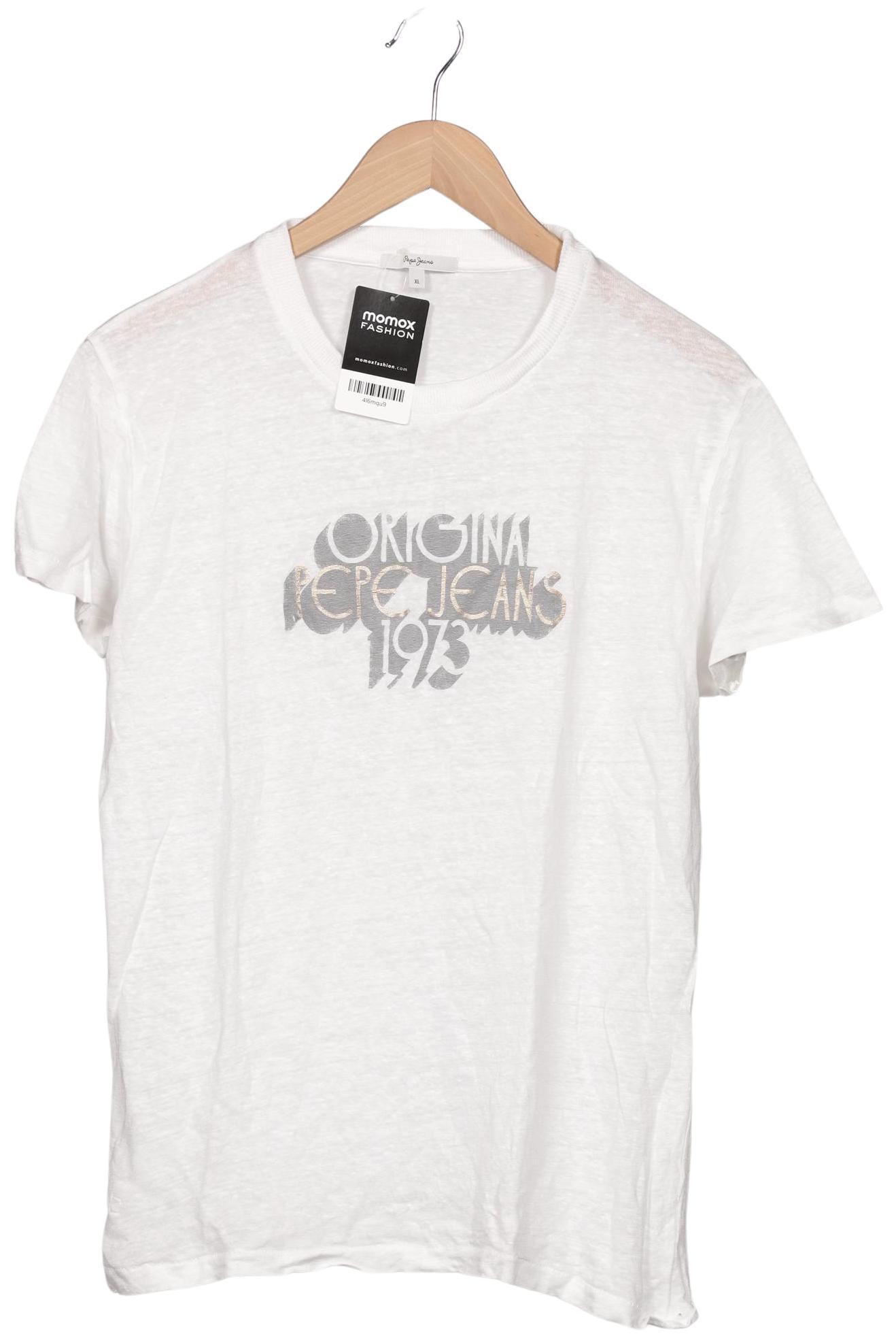 

Pepe Jeans Damen T-Shirt, weiß, Gr. 44