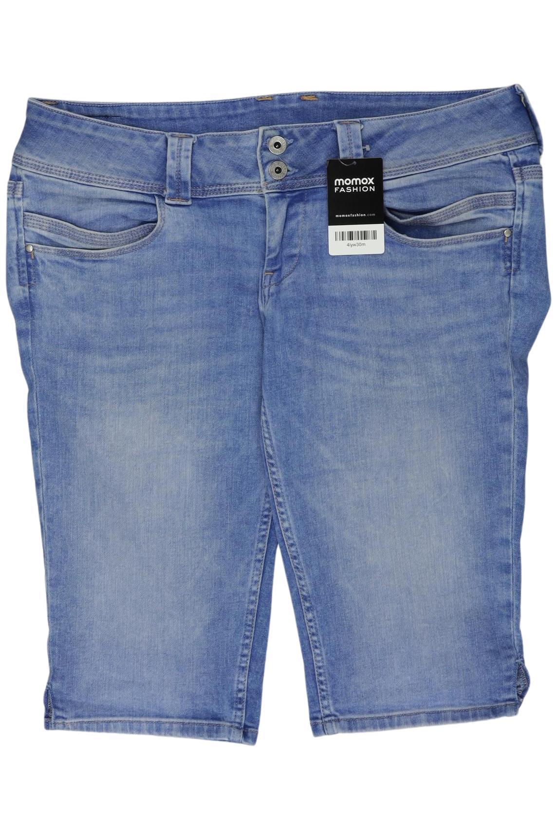 

Pepe Jeans Damen Shorts, blau, Gr. 33