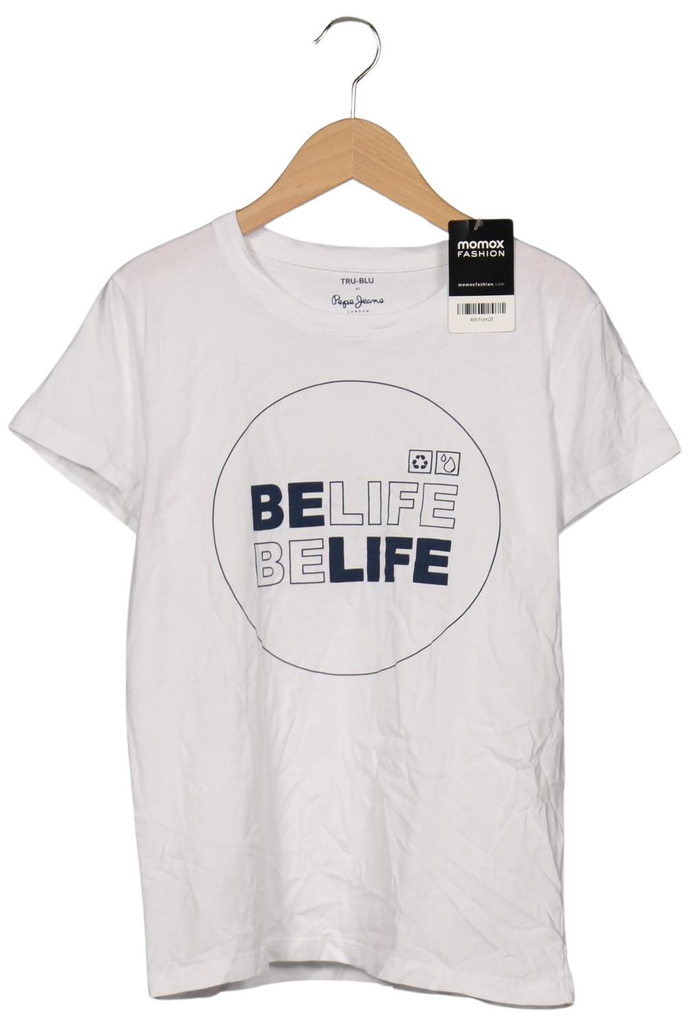 

Pepe Jeans Damen T-Shirt, weiß, Gr. 34