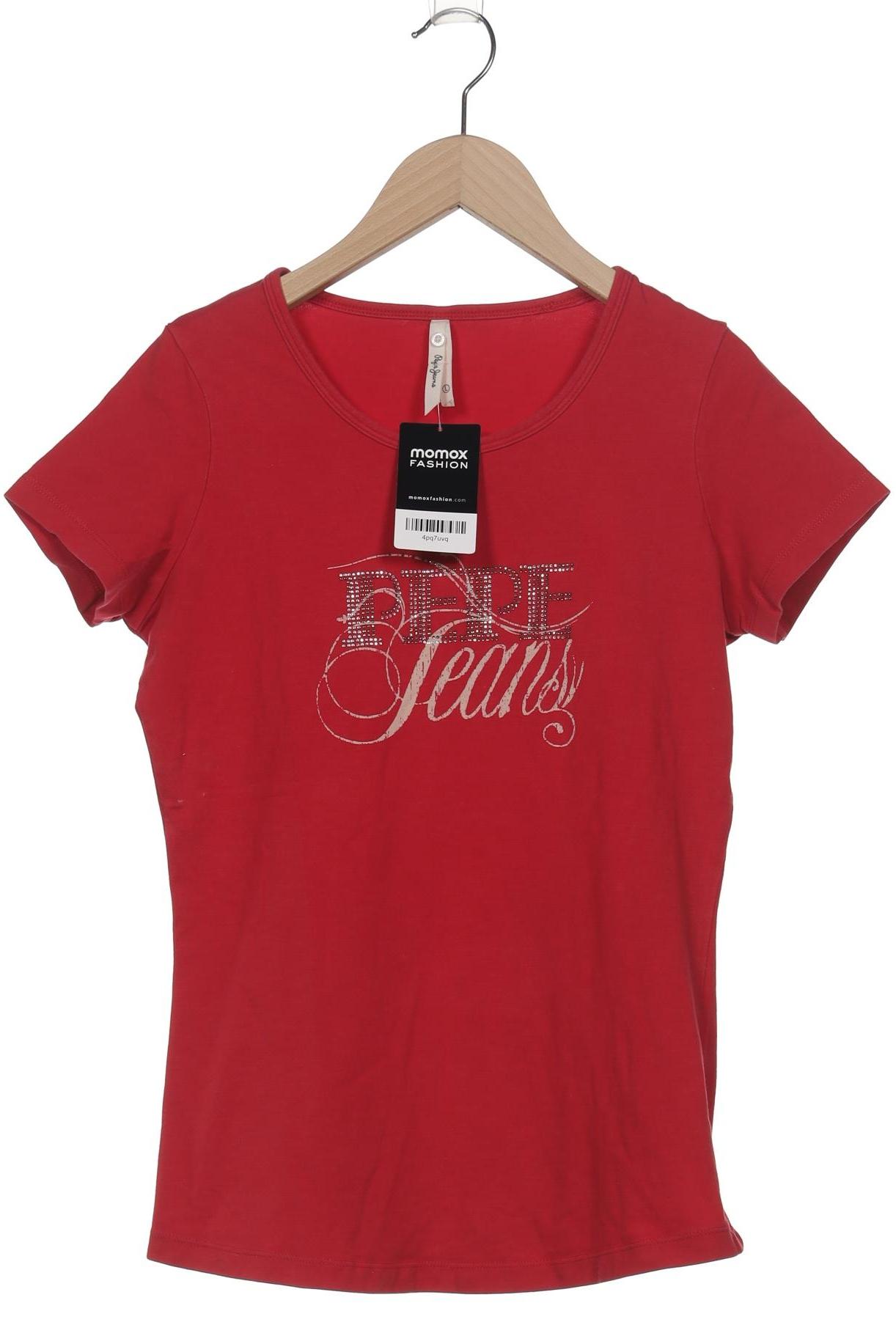 

Pepe Jeans Damen T-Shirt, rot, Gr. 42