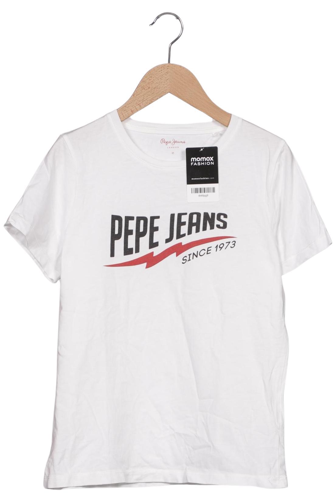 

Pepe Jeans Damen T-Shirt, weiß, Gr. 34