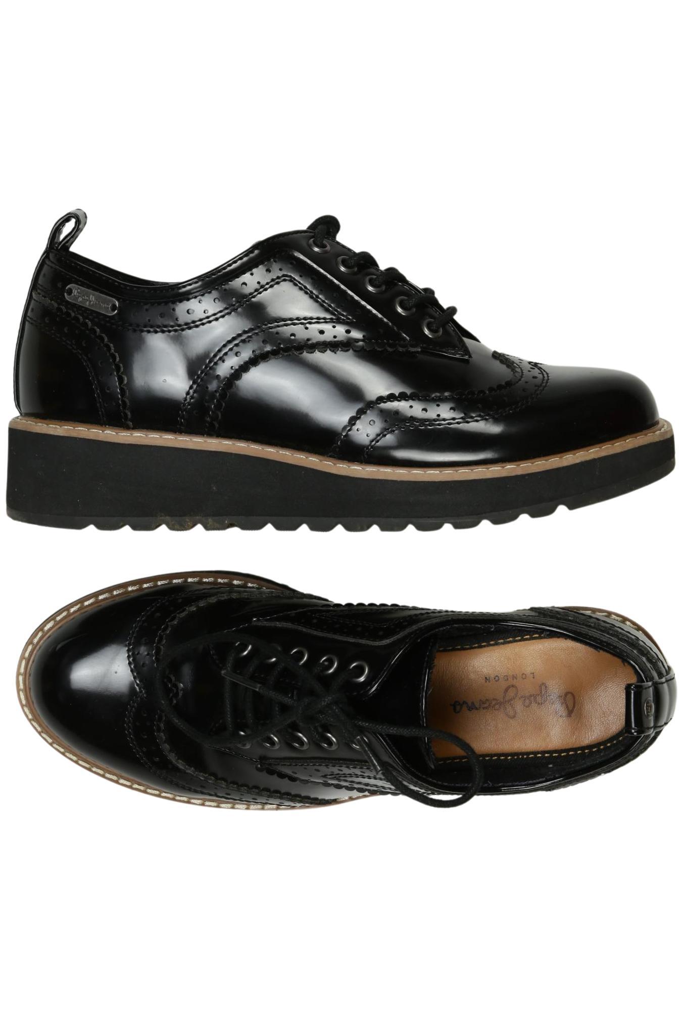 

Pepe Jeans Damen Halbschuh, schwarz, Gr. 37