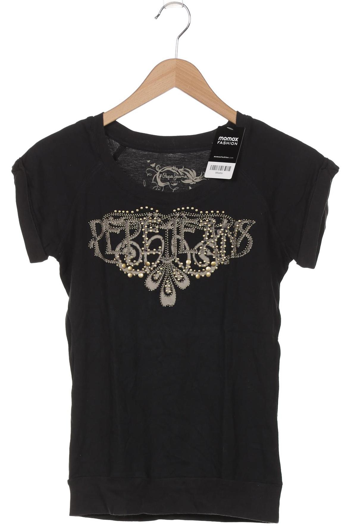 

Pepe Jeans Damen T-Shirt, schwarz, Gr. 38