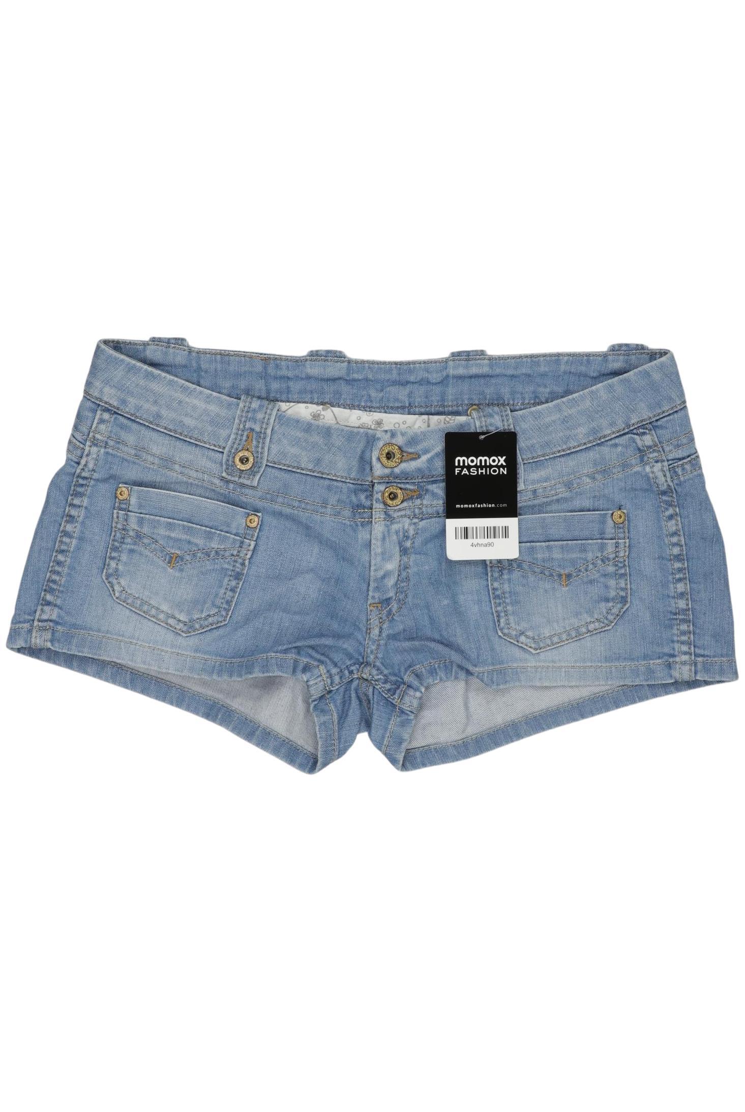 

Pepe Jeans Damen Shorts, hellblau, Gr. 28