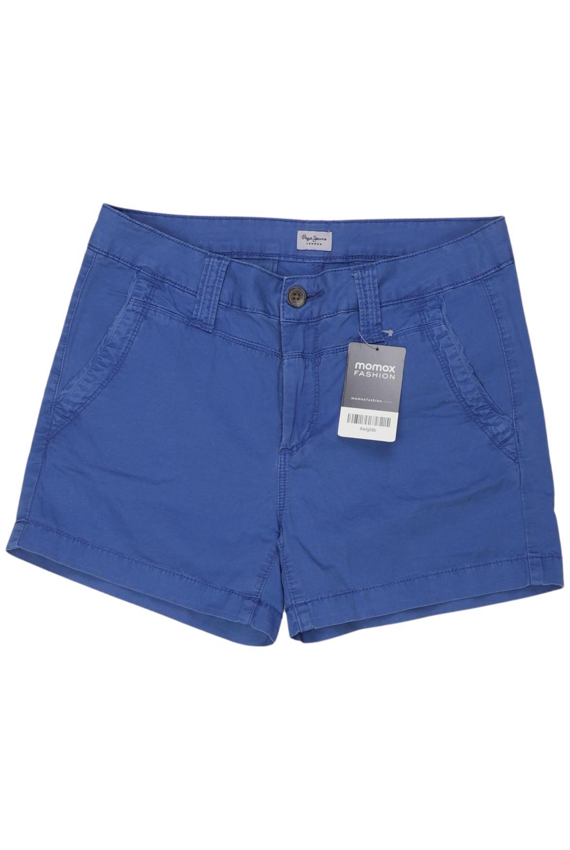 

Pepe Jeans Damen Shorts, blau, Gr. 26