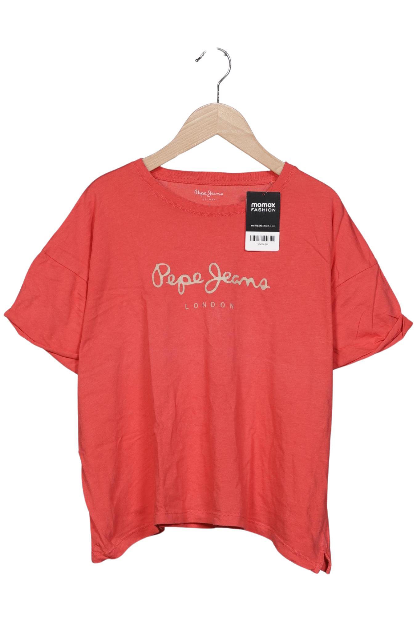 

Pepe Jeans Damen T-Shirt, rot, Gr. 42