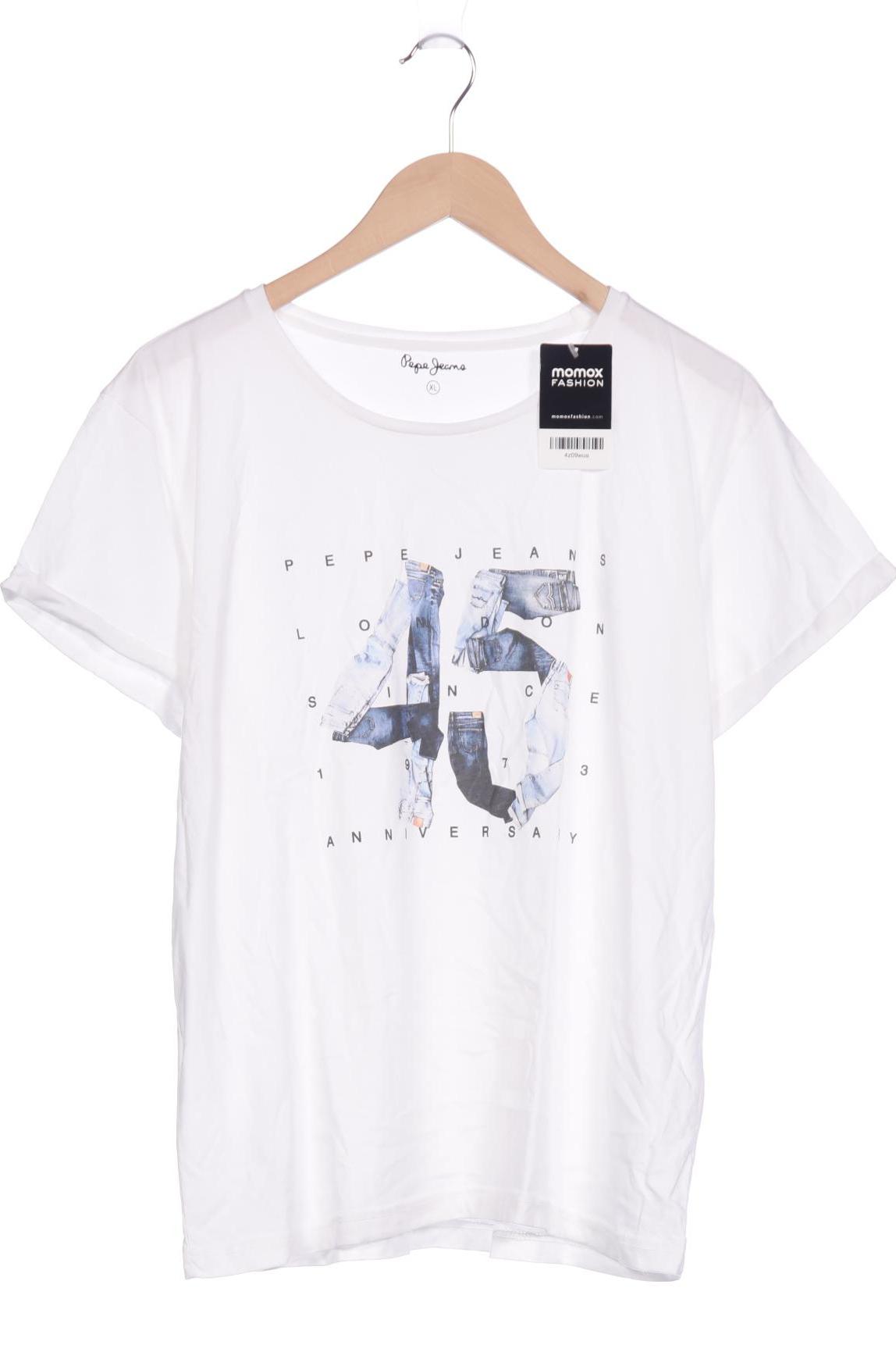 

Pepe Jeans Damen T-Shirt, weiß, Gr. 44