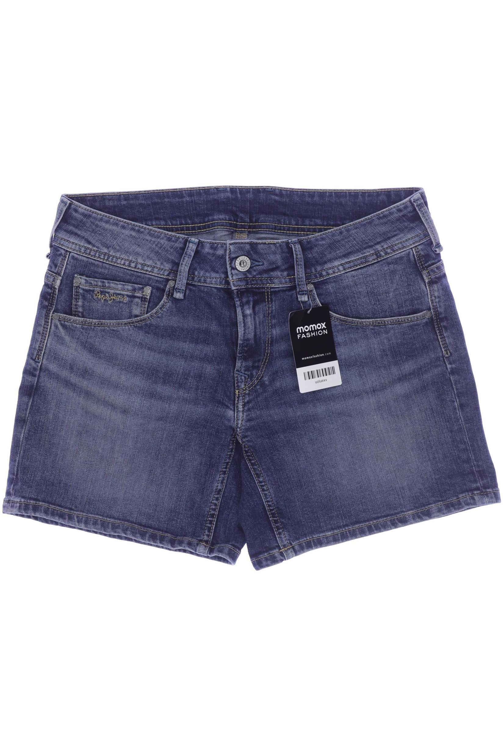 

Pepe Jeans Damen Shorts, blau, Gr. 27