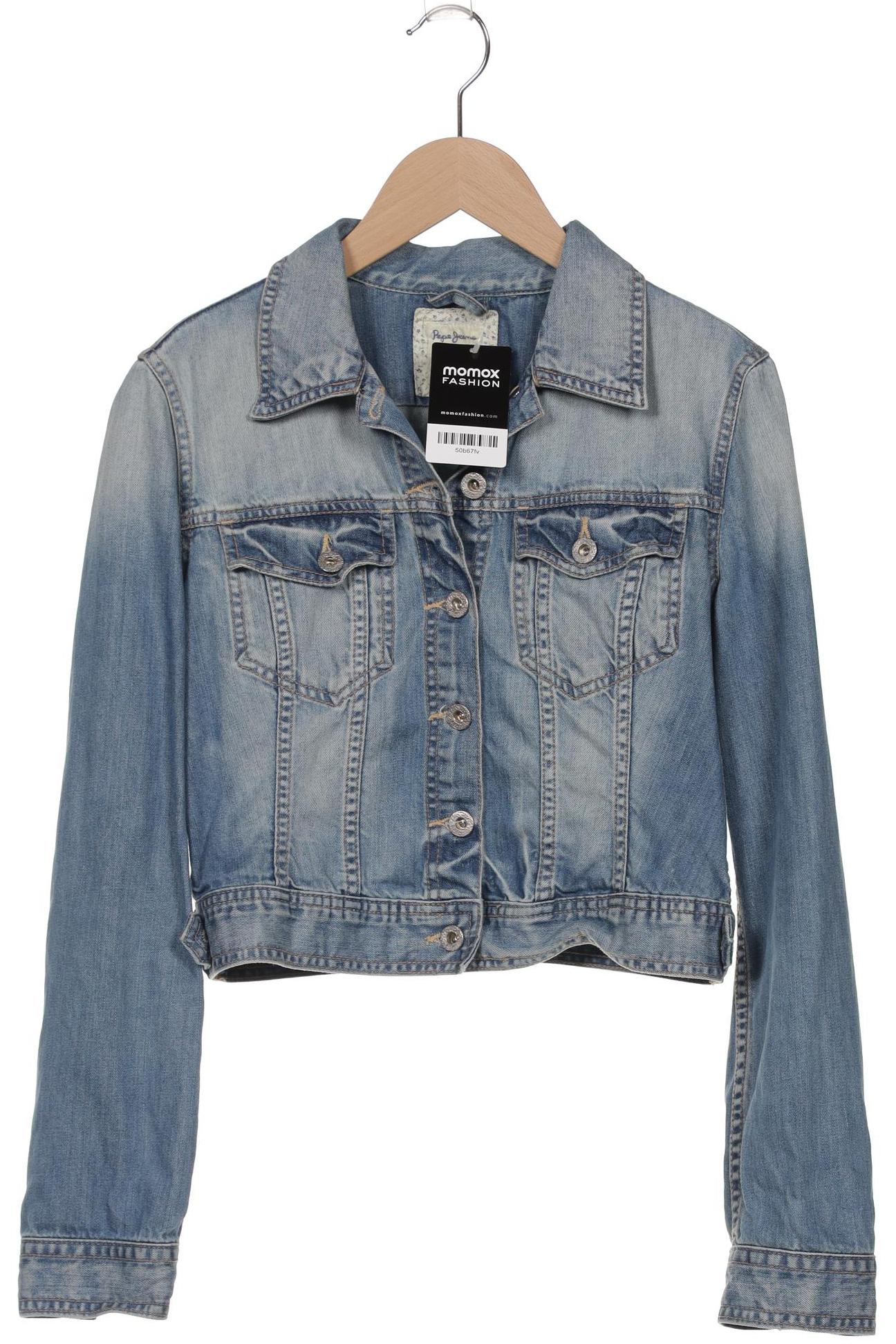 

Pepe Jeans Damen Jacke, blau, Gr. 38