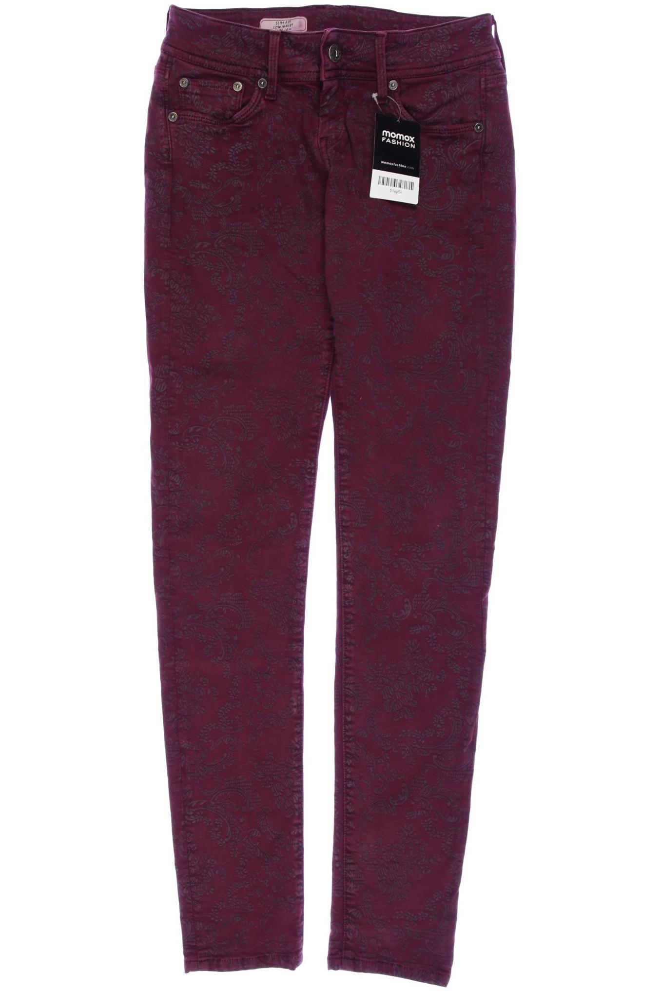 

Pepe Jeans Damen Jeans, bordeaux, Gr. 26