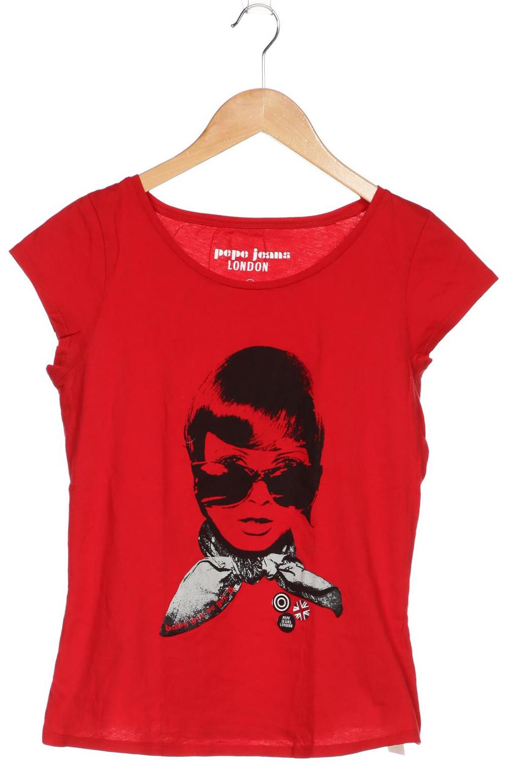 

Pepe Jeans Damen T-Shirt, rot, Gr. 38