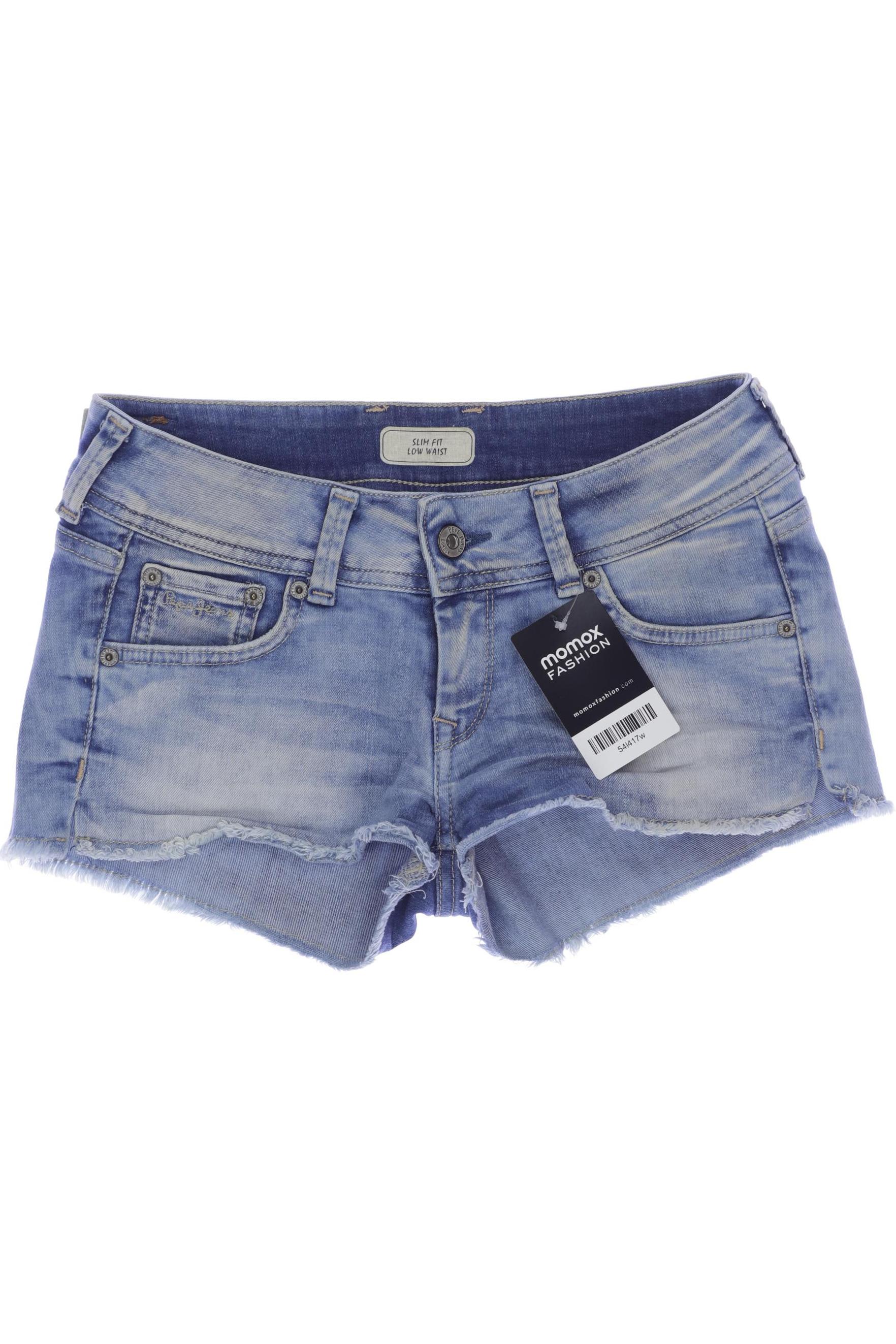 

Pepe Jeans Damen Shorts, hellblau, Gr. 26